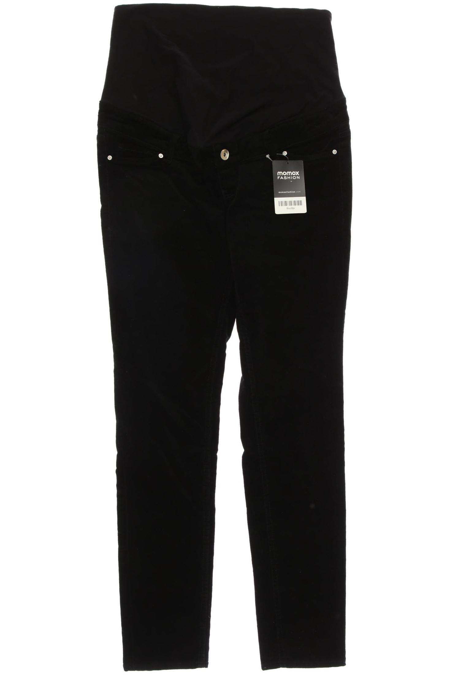 

H&M Mama Damen Stoffhose, schwarz, Gr. 38
