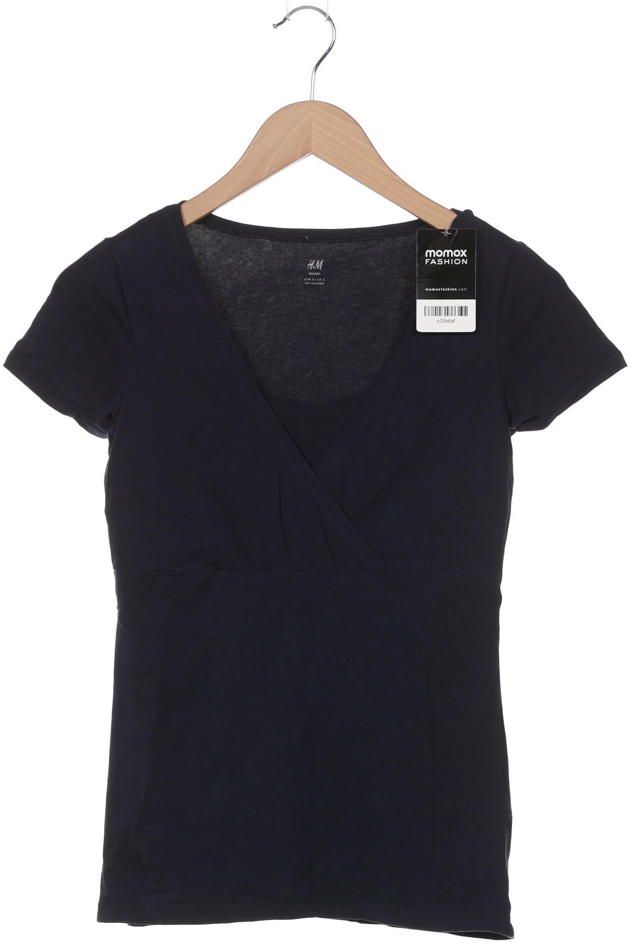 

H&M Mama Damen T-Shirt, marineblau, Gr. 36