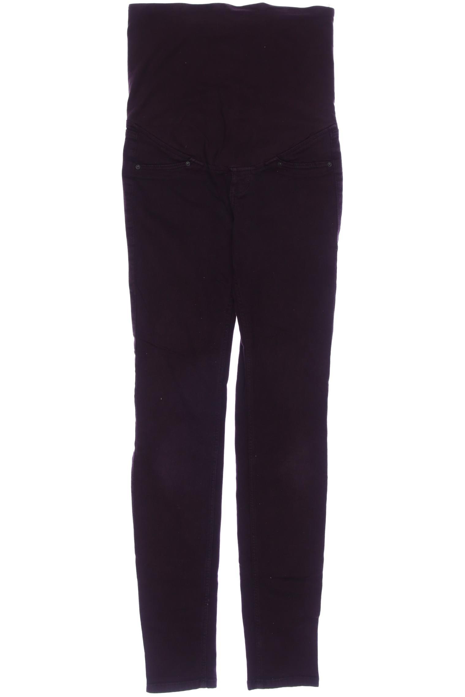 

H&M Mama Damen Stoffhose, bordeaux, Gr. 34
