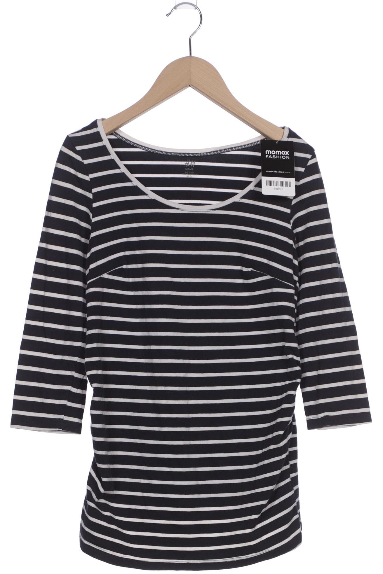 

H&M Mama Damen Langarmshirt, marineblau, Gr. 36