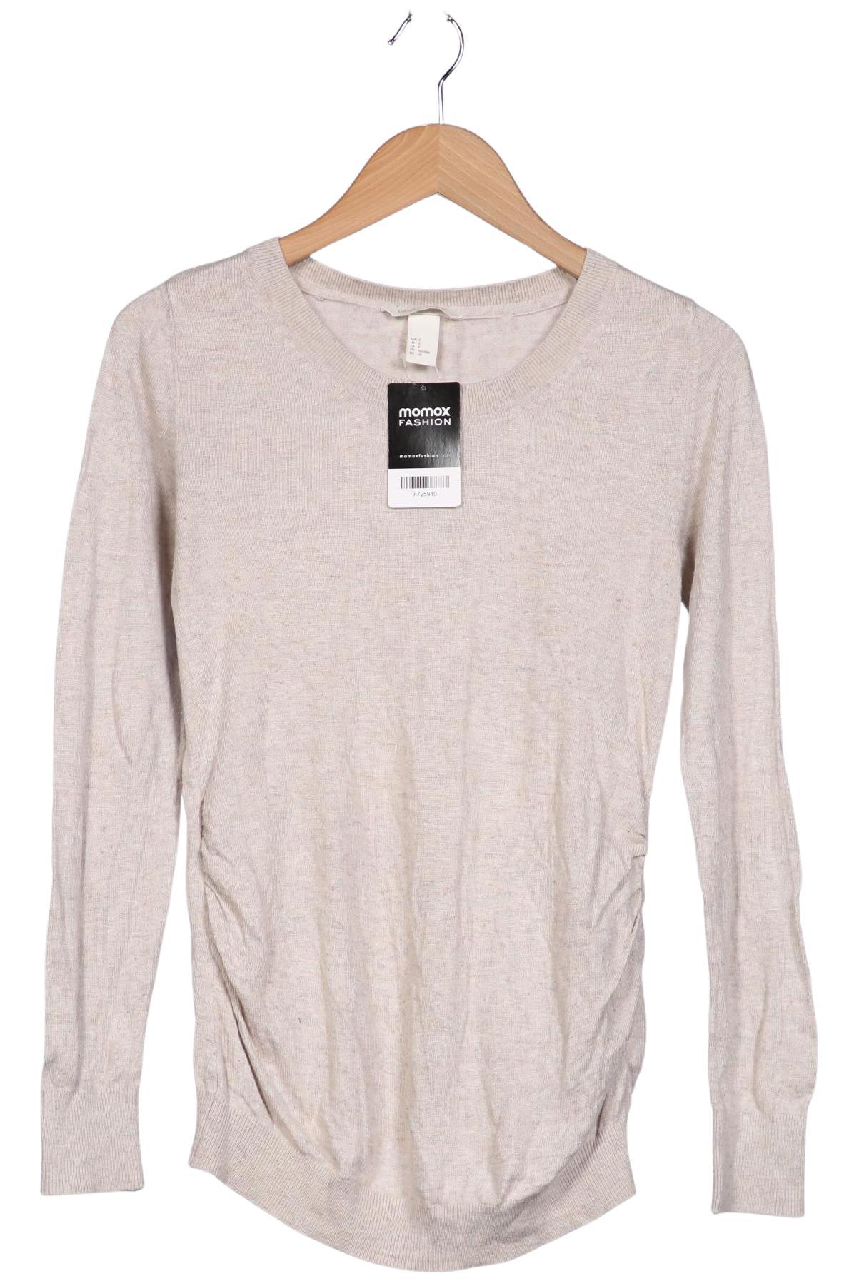 

H&M Mama Damen Pullover, beige, Gr. 36