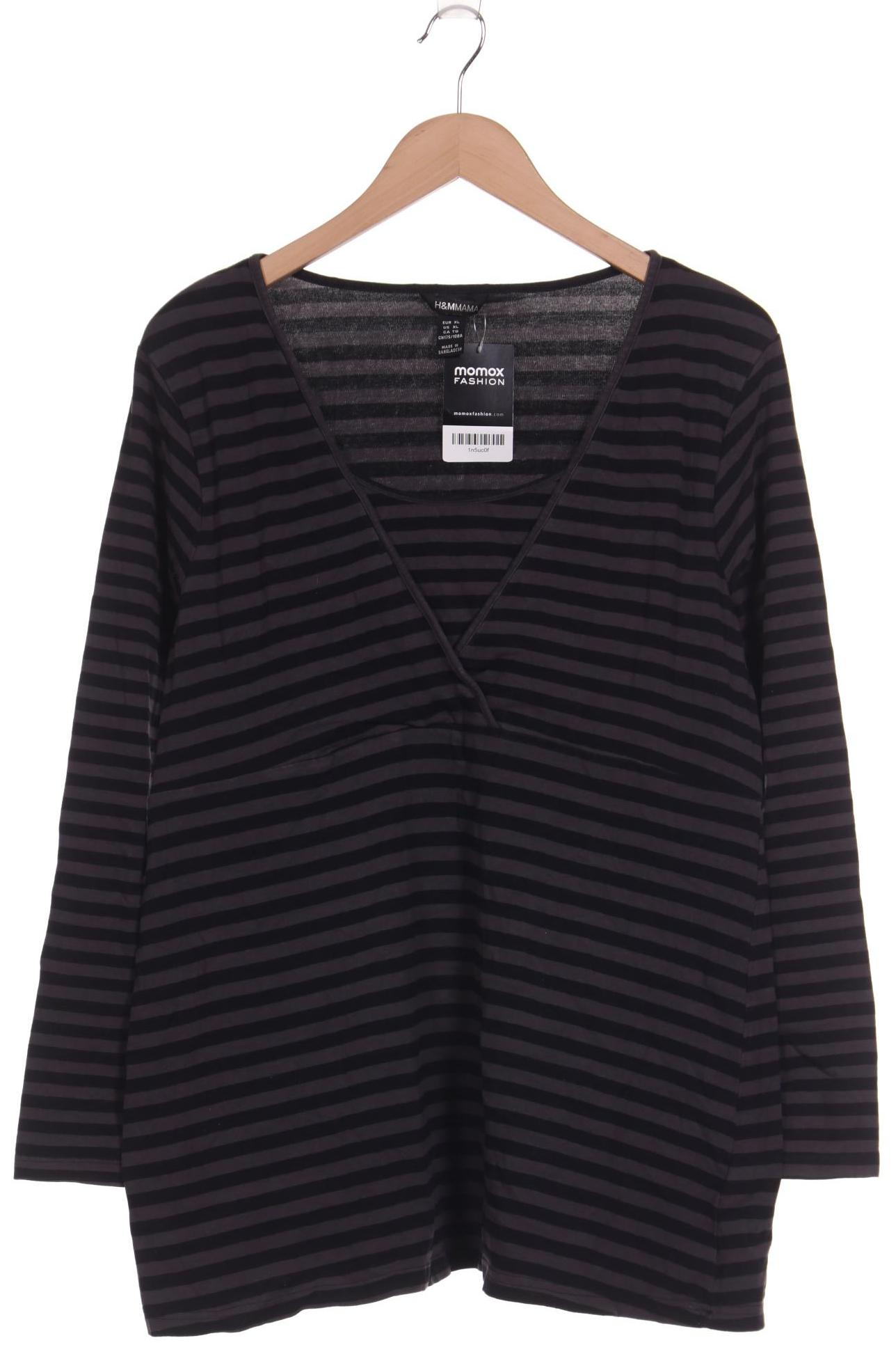 

H&M Mama Damen Langarmshirt, grau, Gr. 44