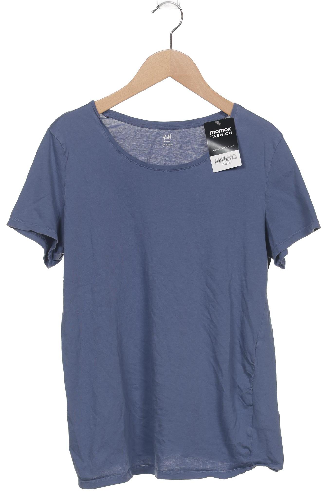 

H&M Mama Damen T-Shirt, blau, Gr. 38