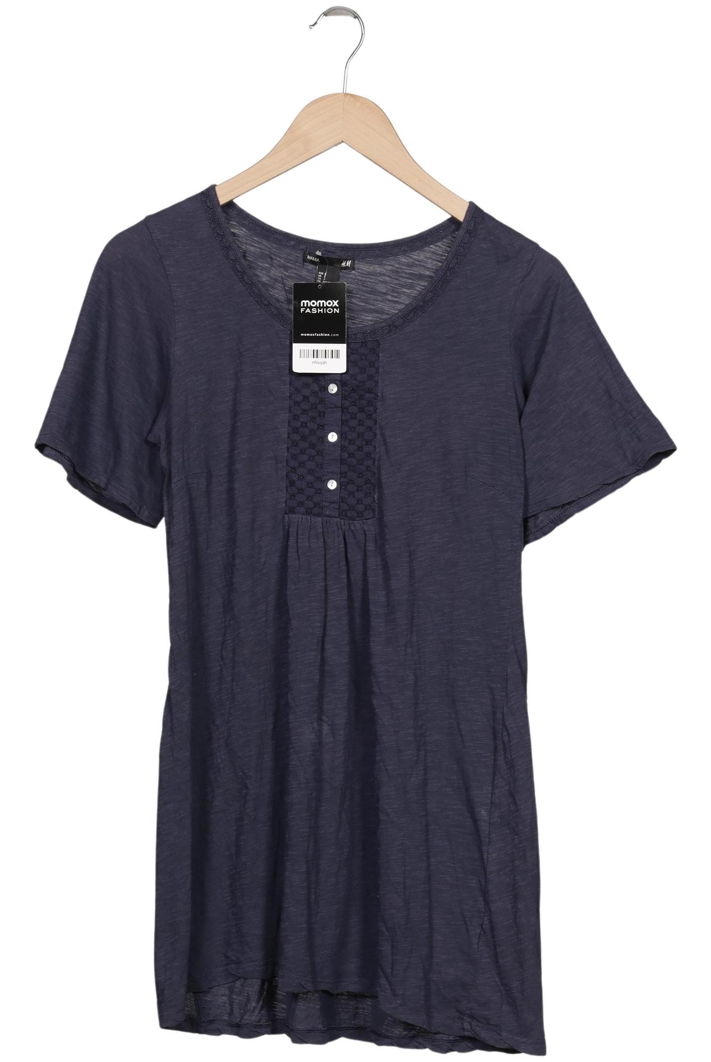 

H&M Mama Damen T-Shirt, marineblau, Gr. 36