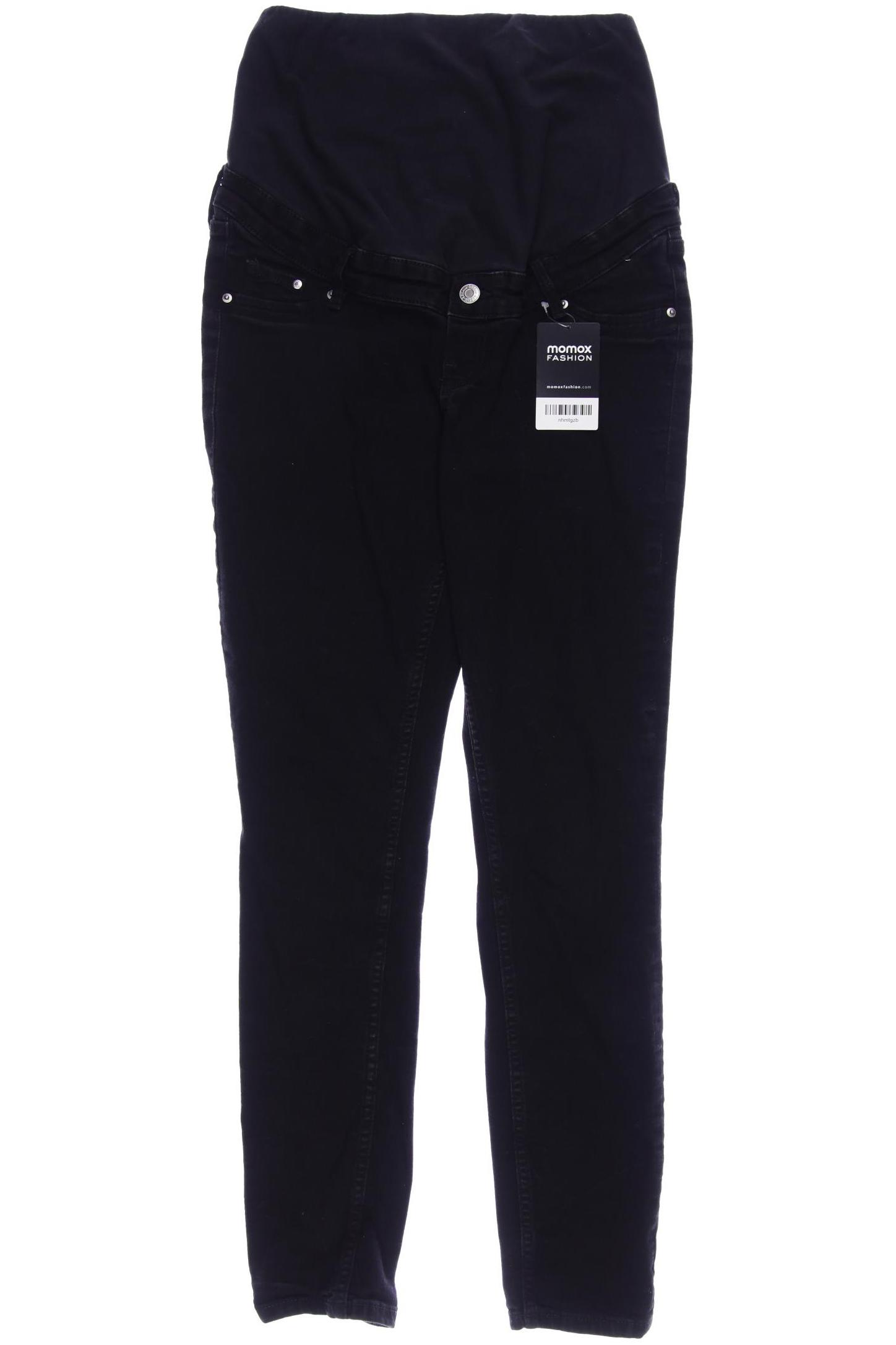 

H&M Mama Damen Jeans, schwarz