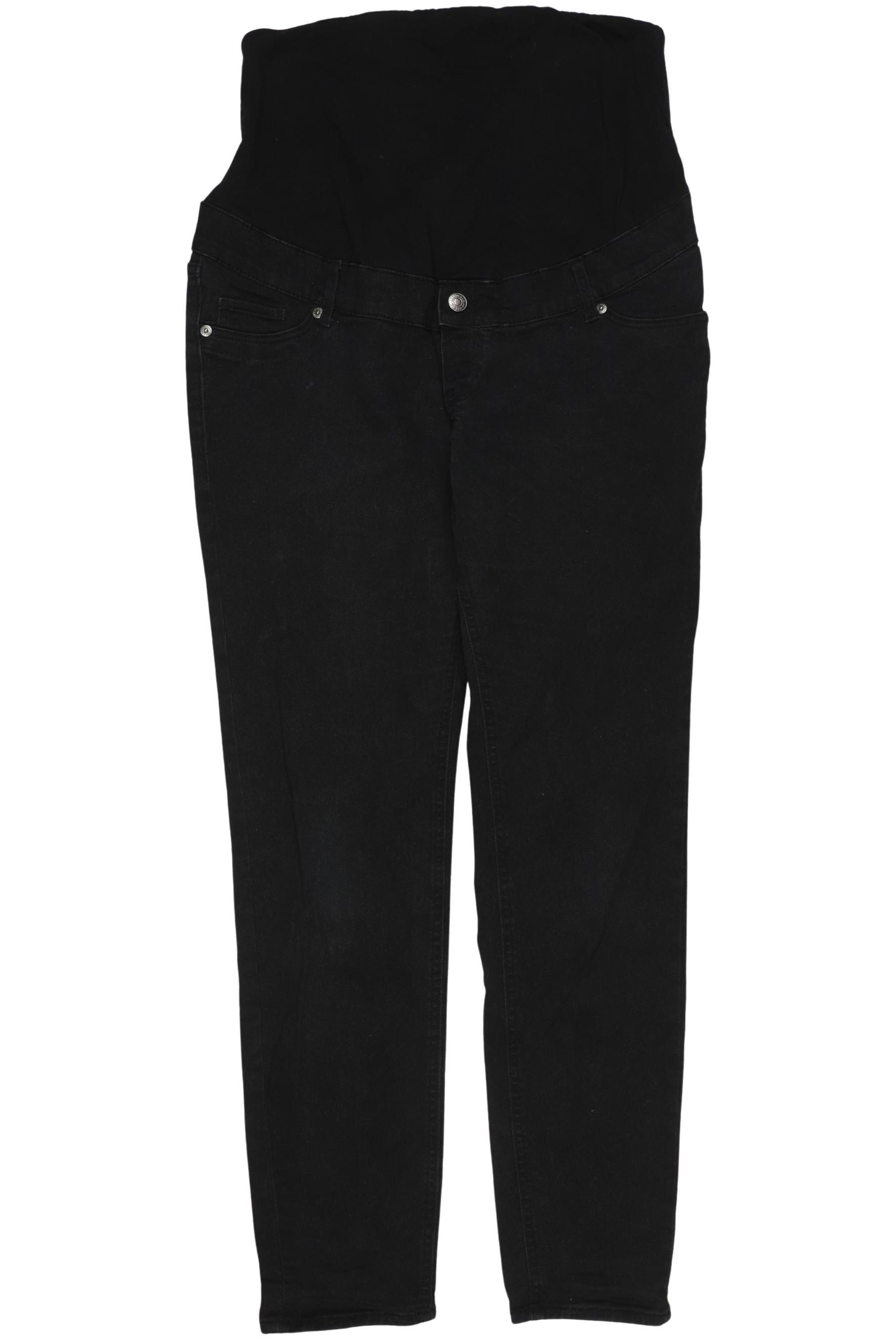 

H&M Mama Damen Jeans, schwarz, Gr. 0
