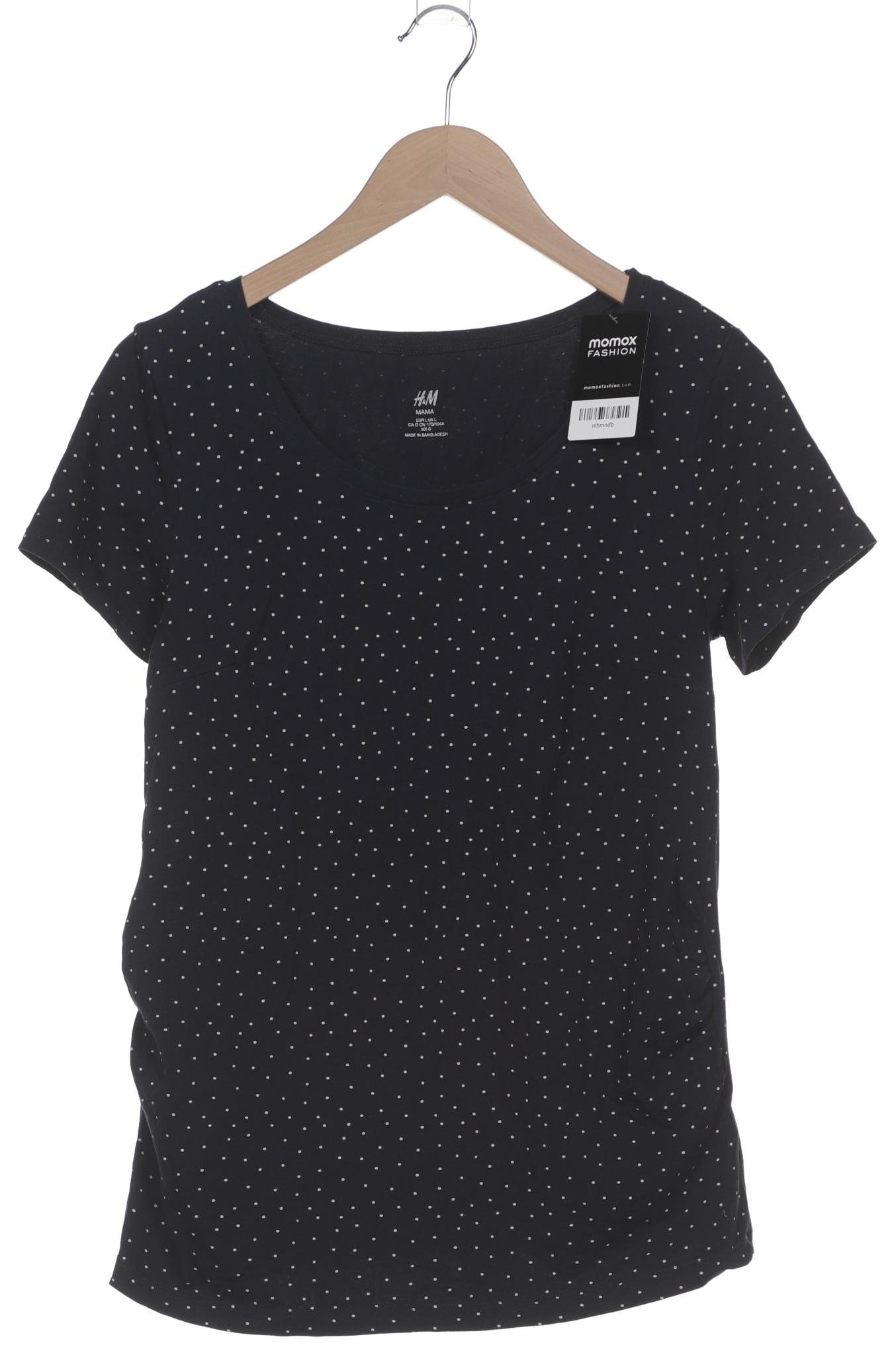 

H&M Mama Damen T-Shirt, marineblau, Gr. 42