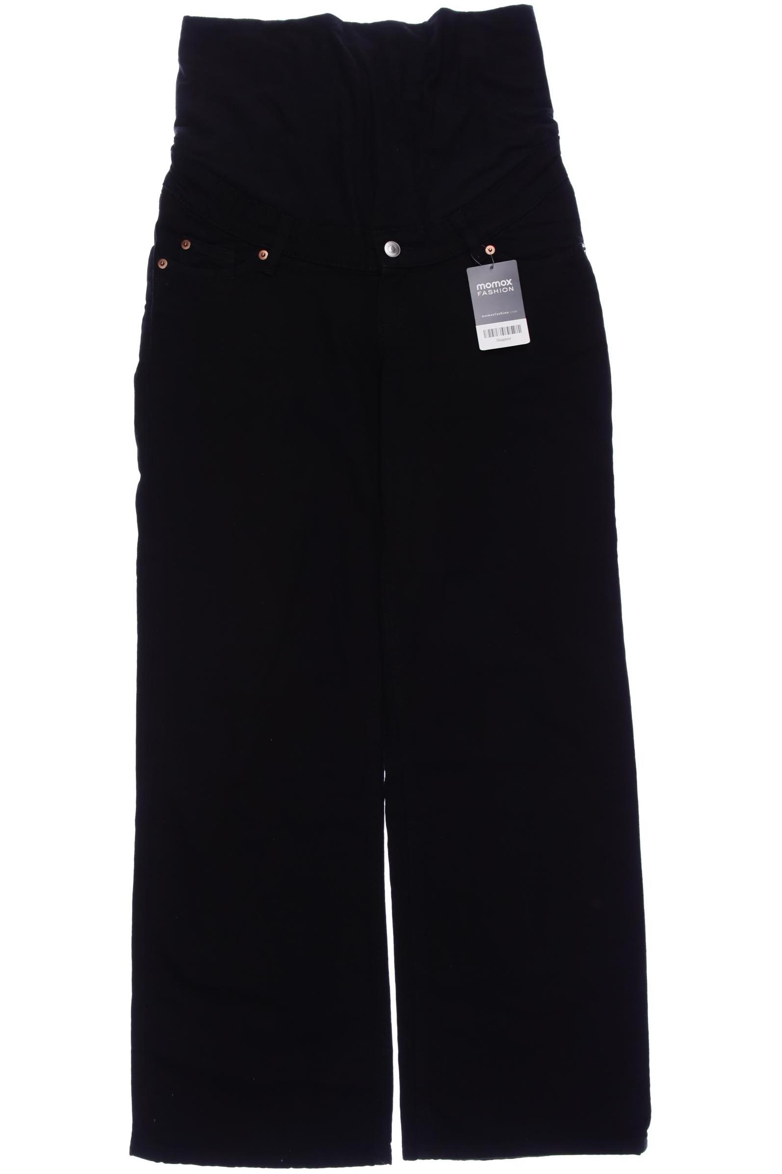 

H&M Mama Damen Jeans, schwarz