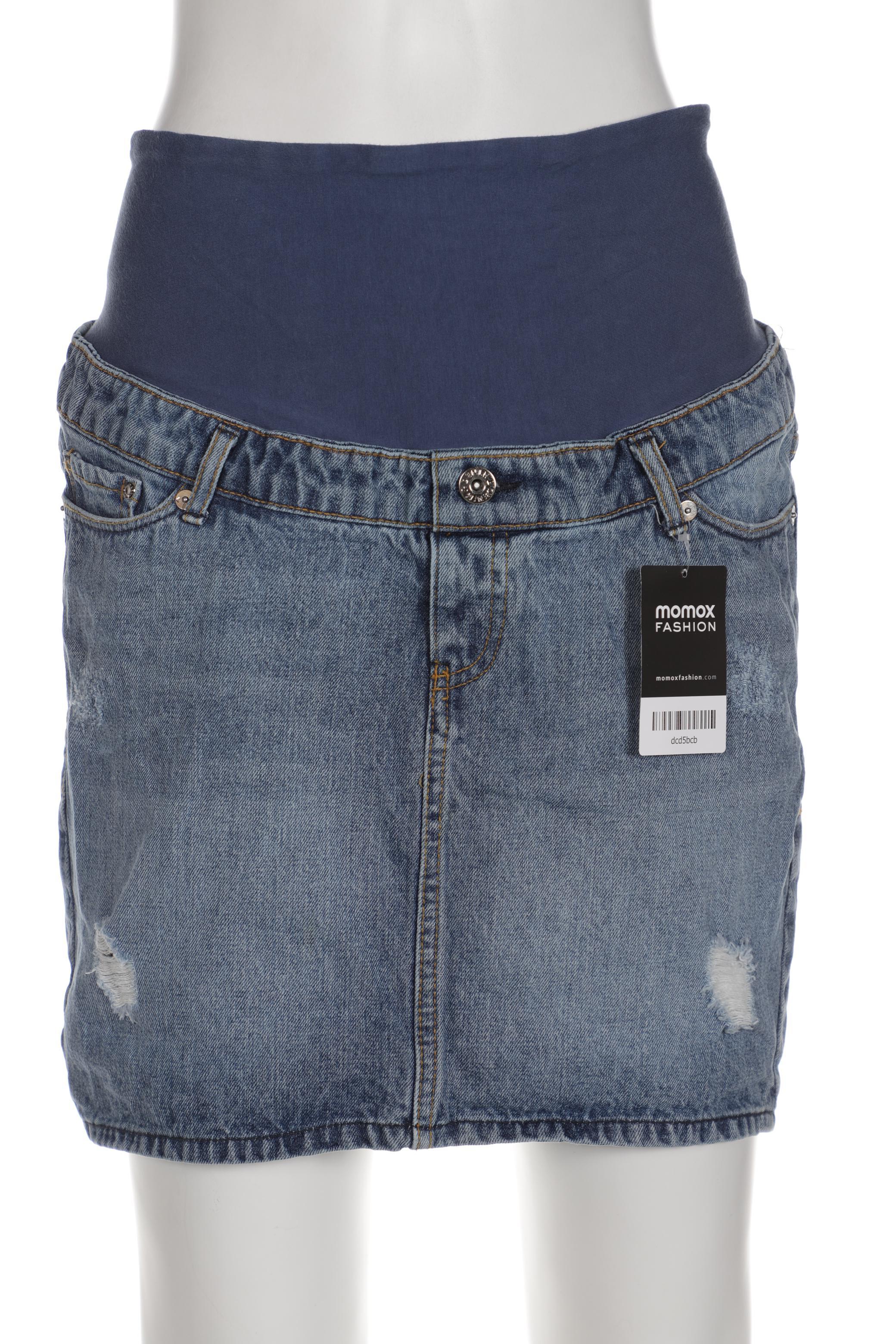 

H&M Mama Damen Rock, blau, Gr. 38