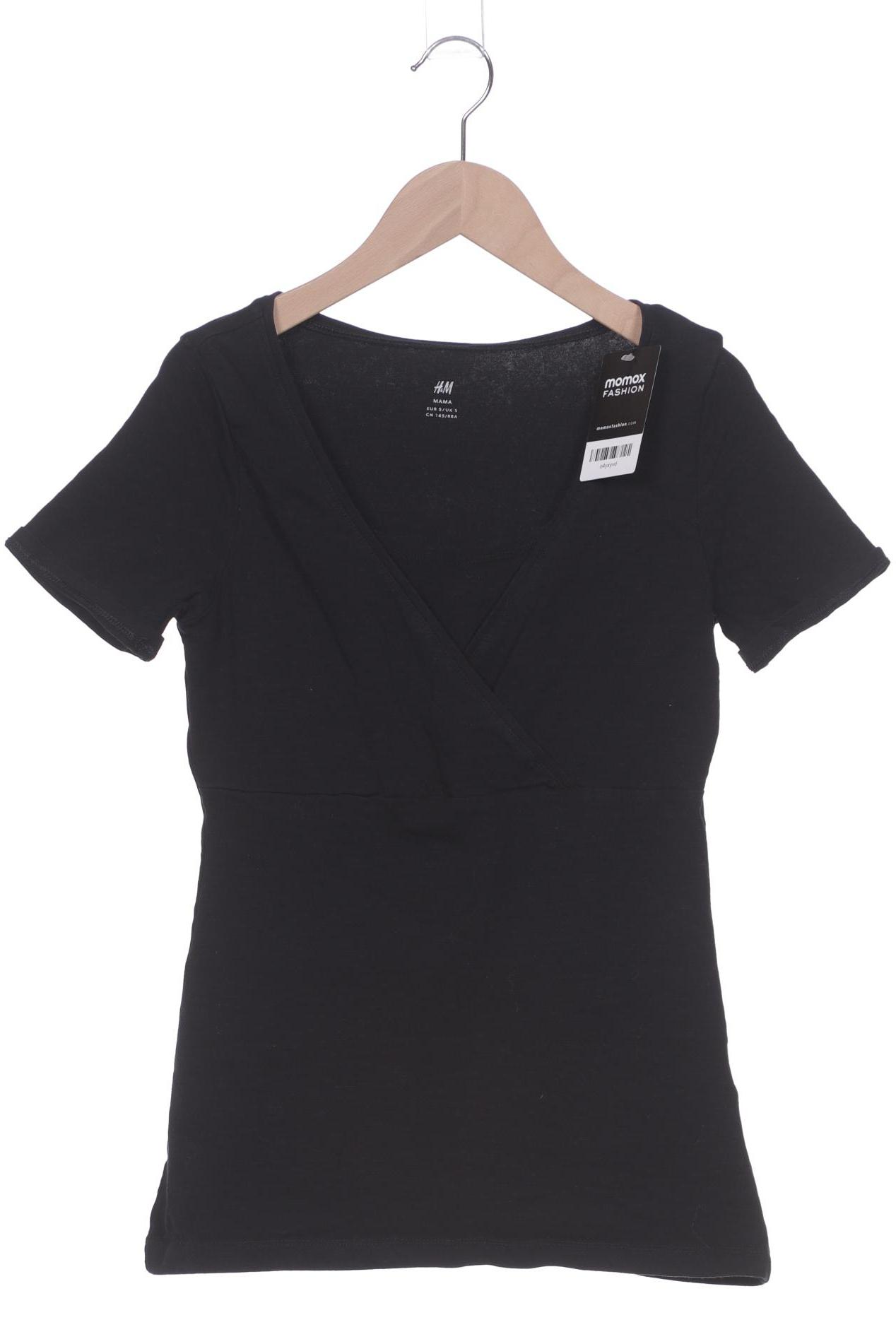 

H&M Mama Damen T-Shirt, schwarz, Gr. 36