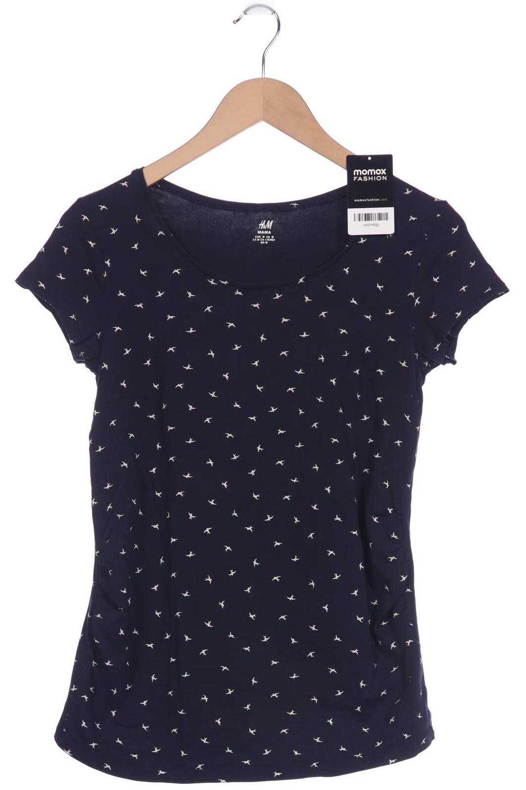 

H&M Mama Damen T-Shirt, marineblau, Gr. 38