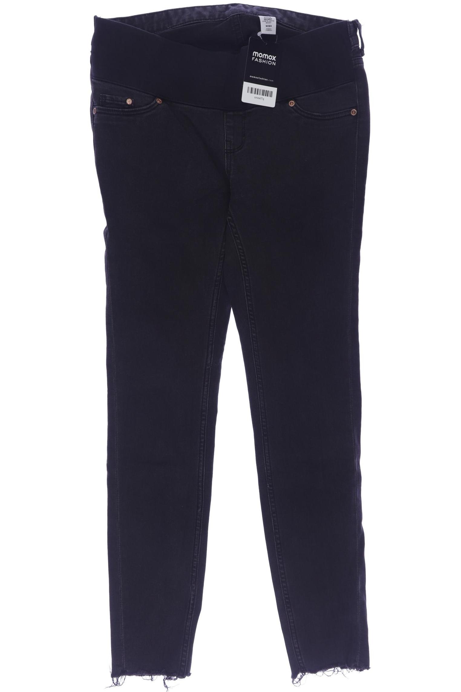 

H&M Mama Damen Jeans, schwarz, Gr. 38