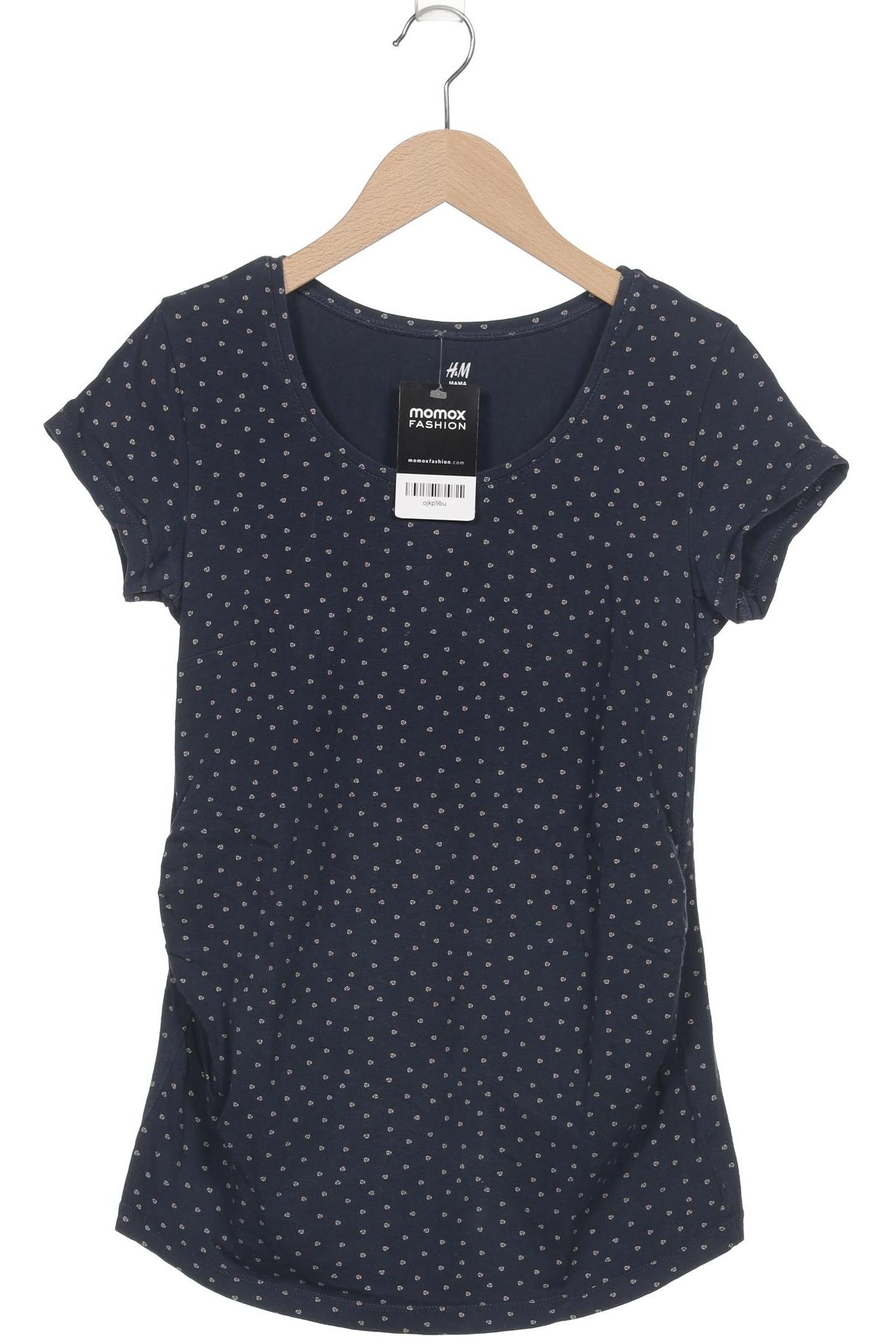 

H&M Mama Damen T-Shirt, marineblau, Gr. 36