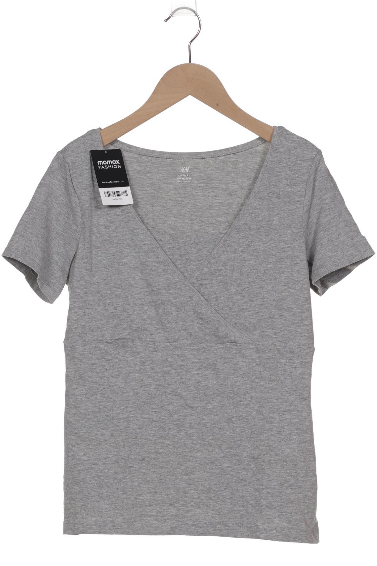 

H&M Mama Damen T-Shirt, grau, Gr. 38