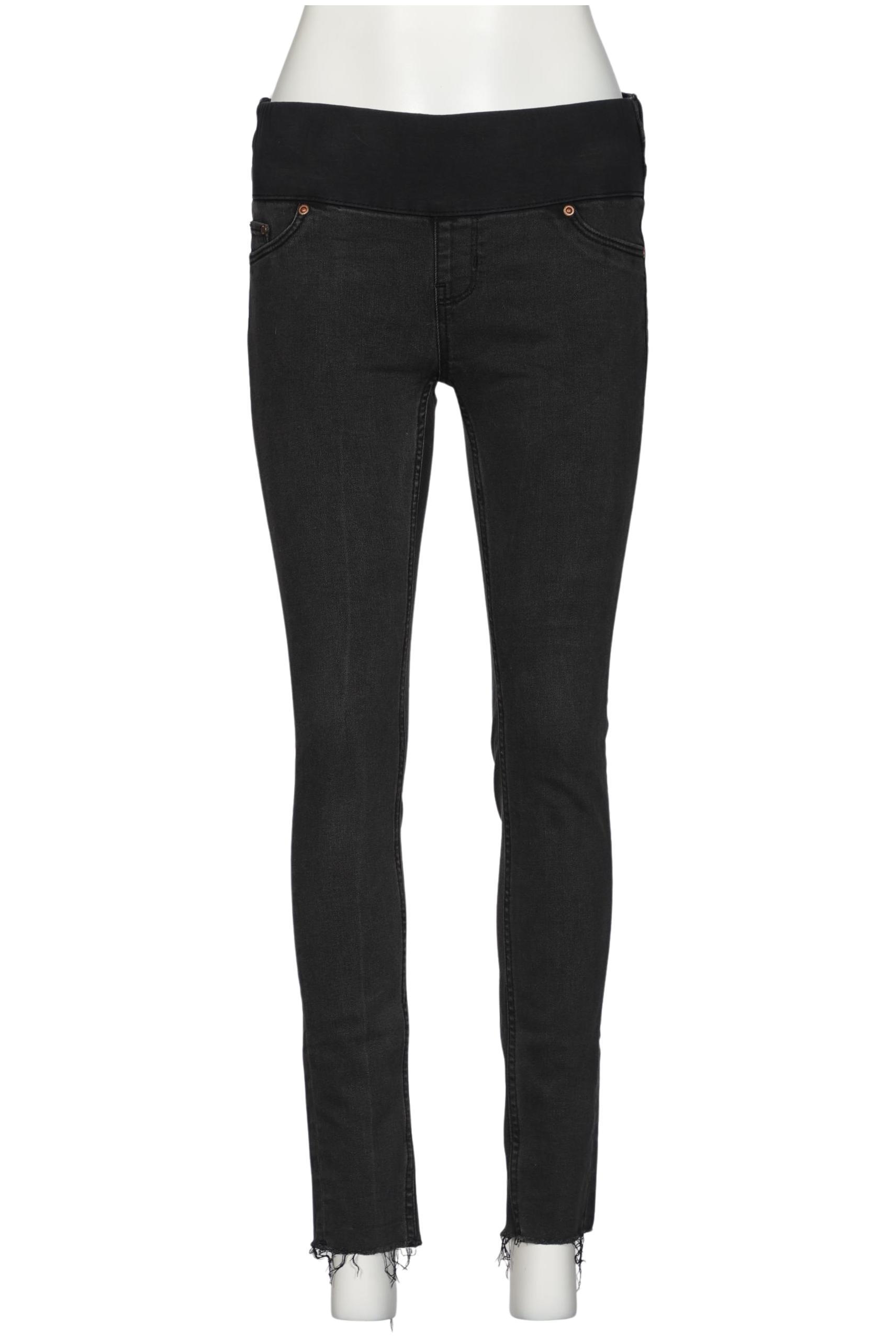 

H&M Mama Damen Jeans, schwarz, Gr. 38