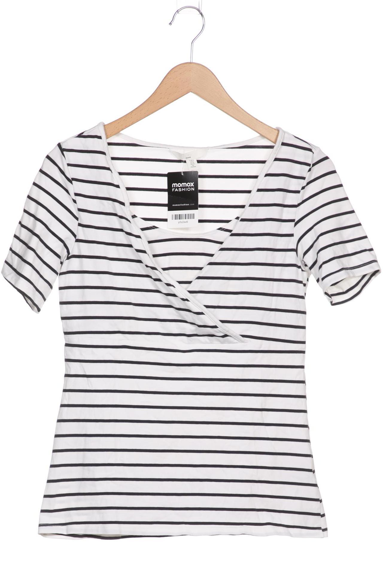 

H&M Mama Damen T-Shirt, weiß, Gr. 38