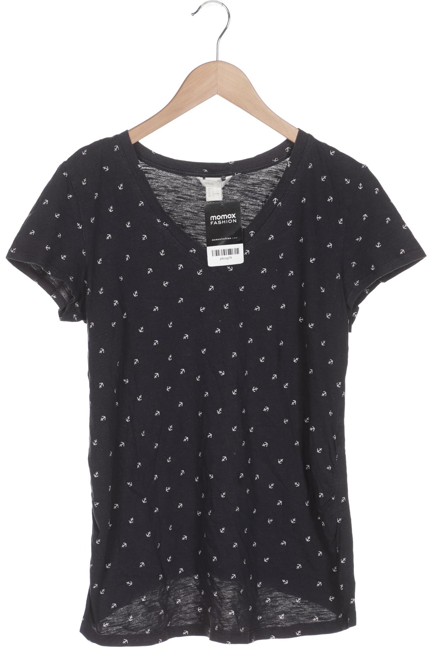 

H&M Mama Damen T-Shirt, marineblau, Gr. 42