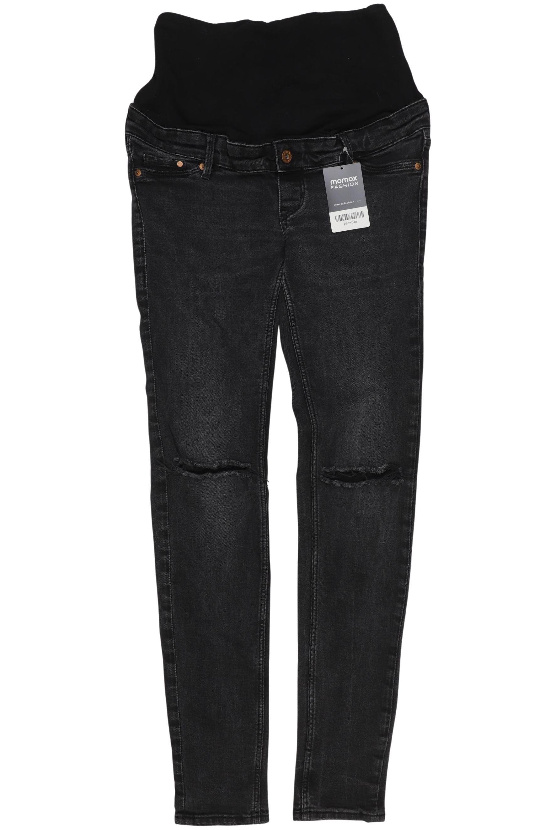 

H&M Mama Damen Jeans, schwarz, Gr. 36