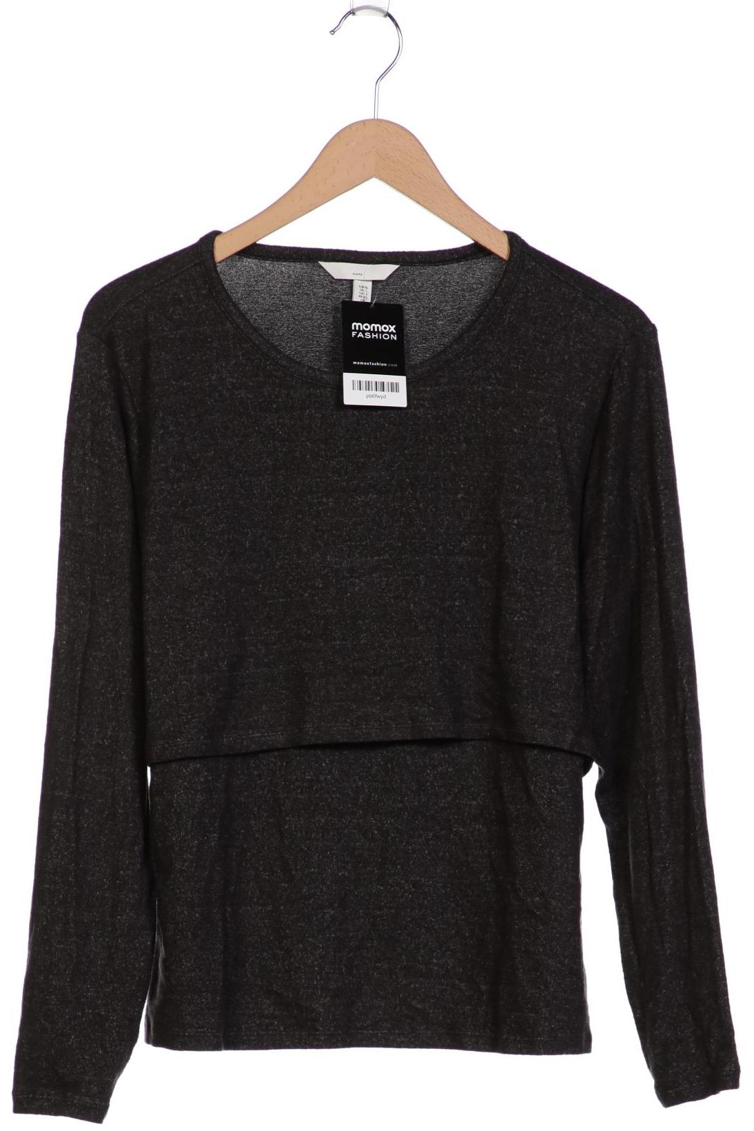 

H&M Mama Damen Langarmshirt, grau, Gr. 44