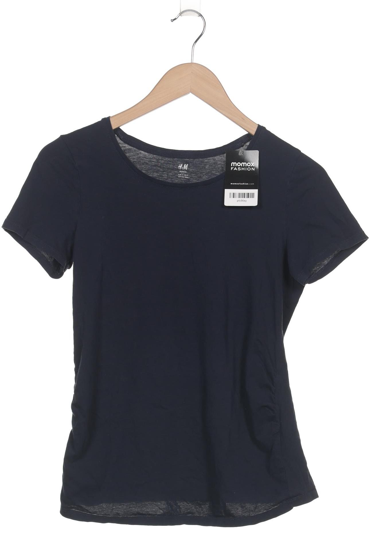 

H&M Mama Damen T-Shirt, marineblau, Gr. 36