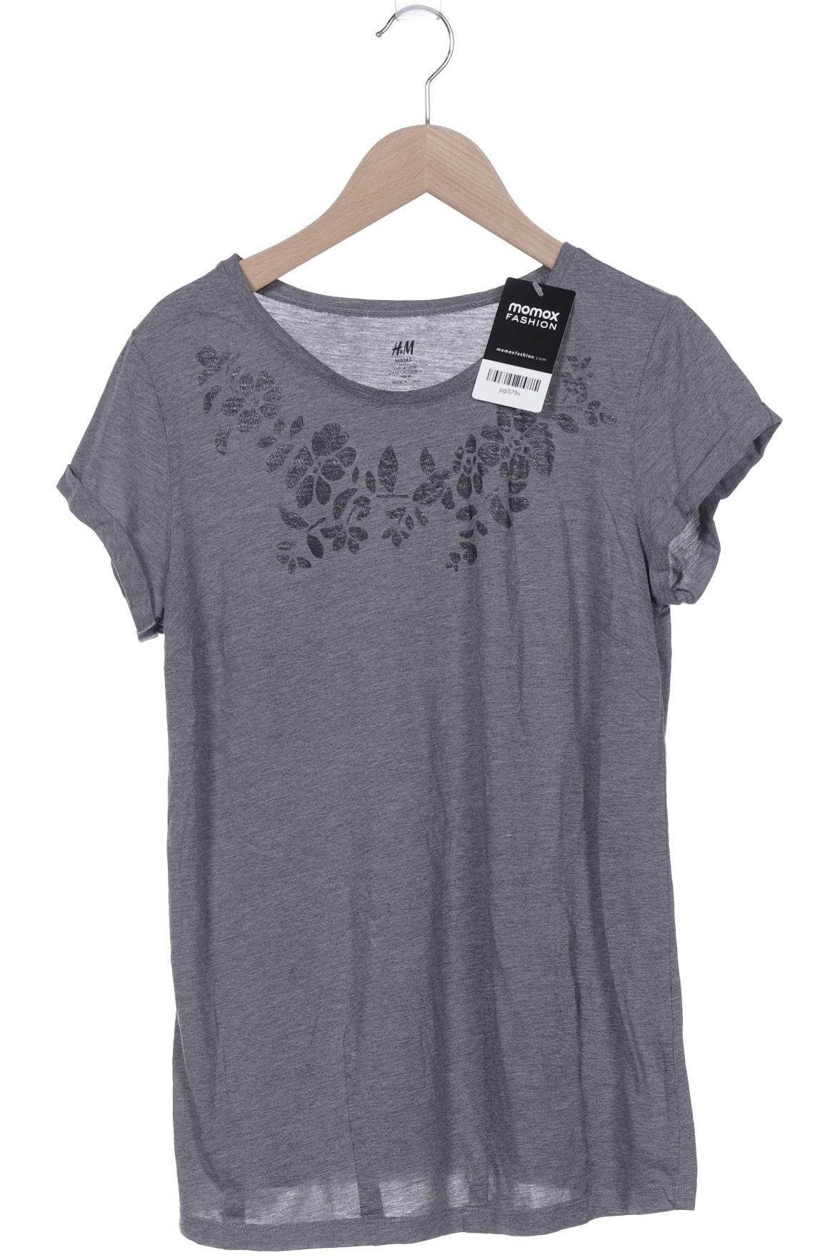 

H&M Mama Damen T-Shirt, grau, Gr. 38