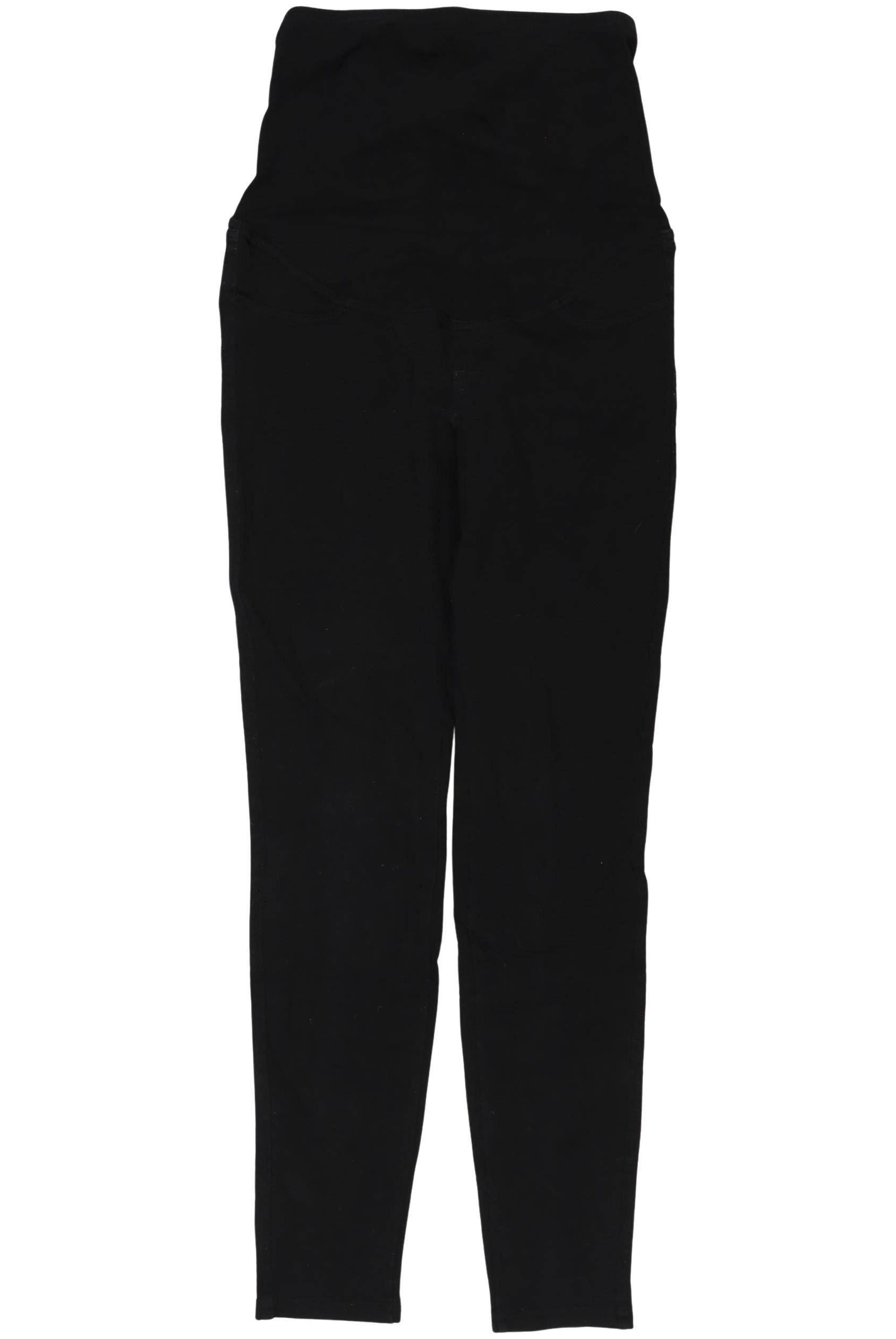 

H&M Mama Damen Stoffhose, schwarz, Gr. 0