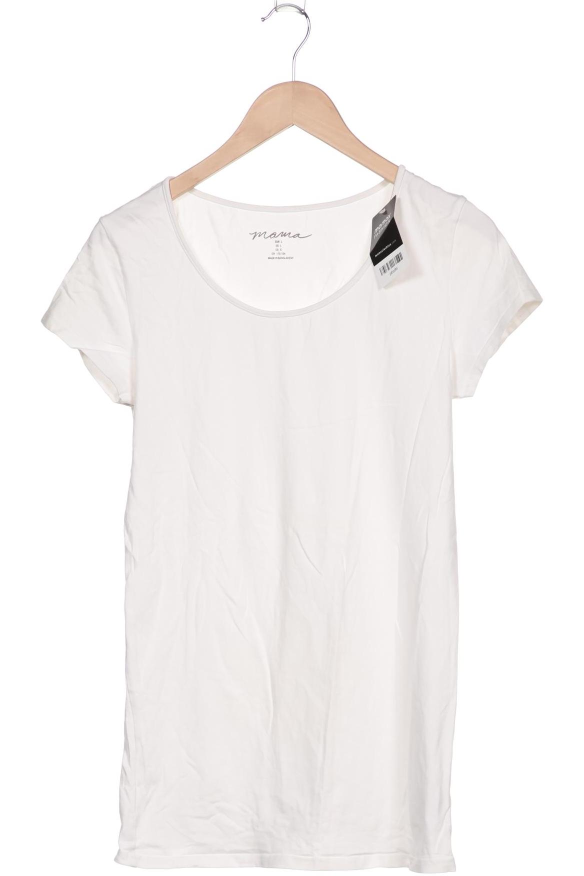 

H&M Mama Damen T-Shirt, weiß