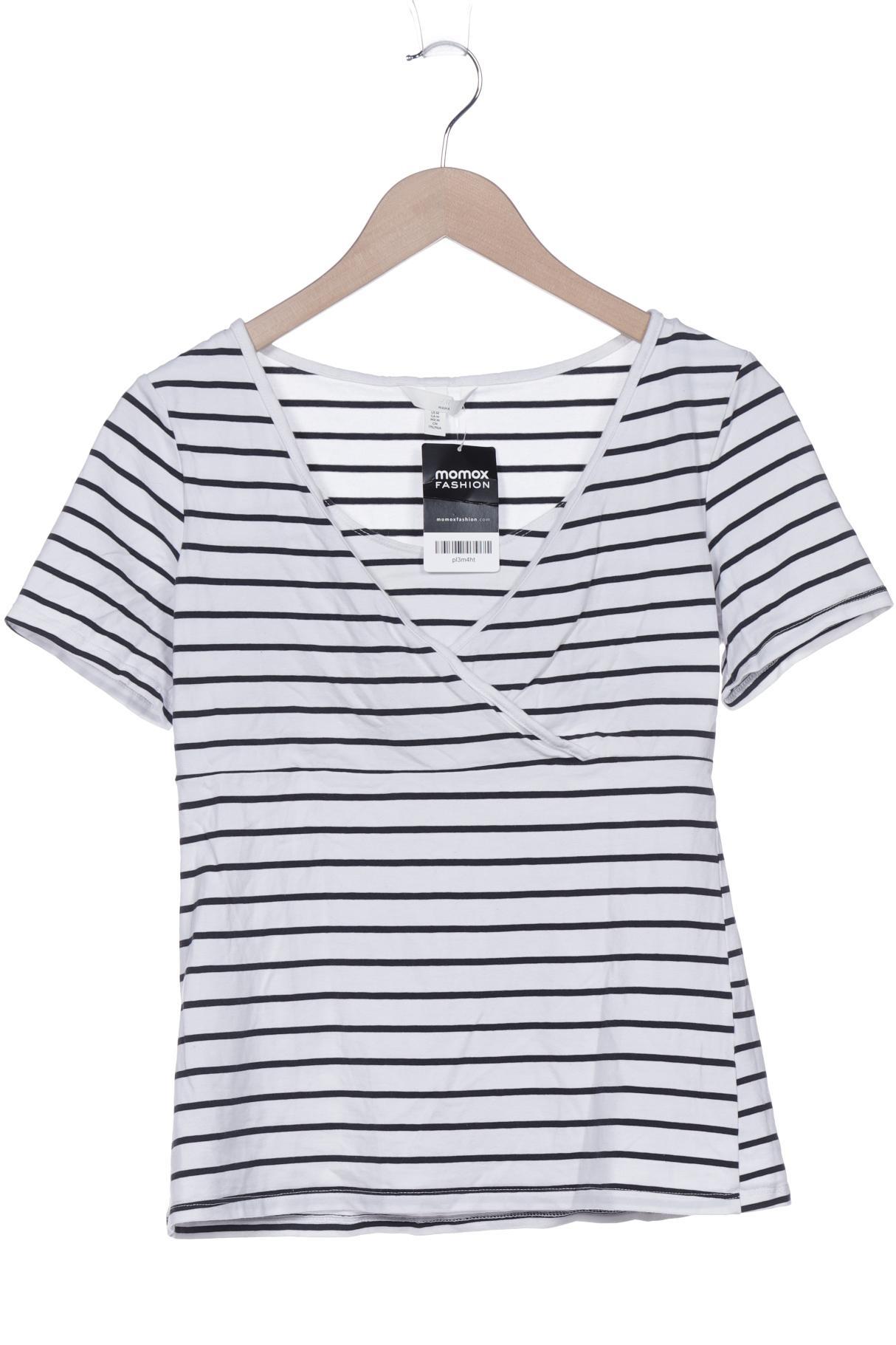 

H&M Mama Damen T-Shirt, weiß, Gr. 38