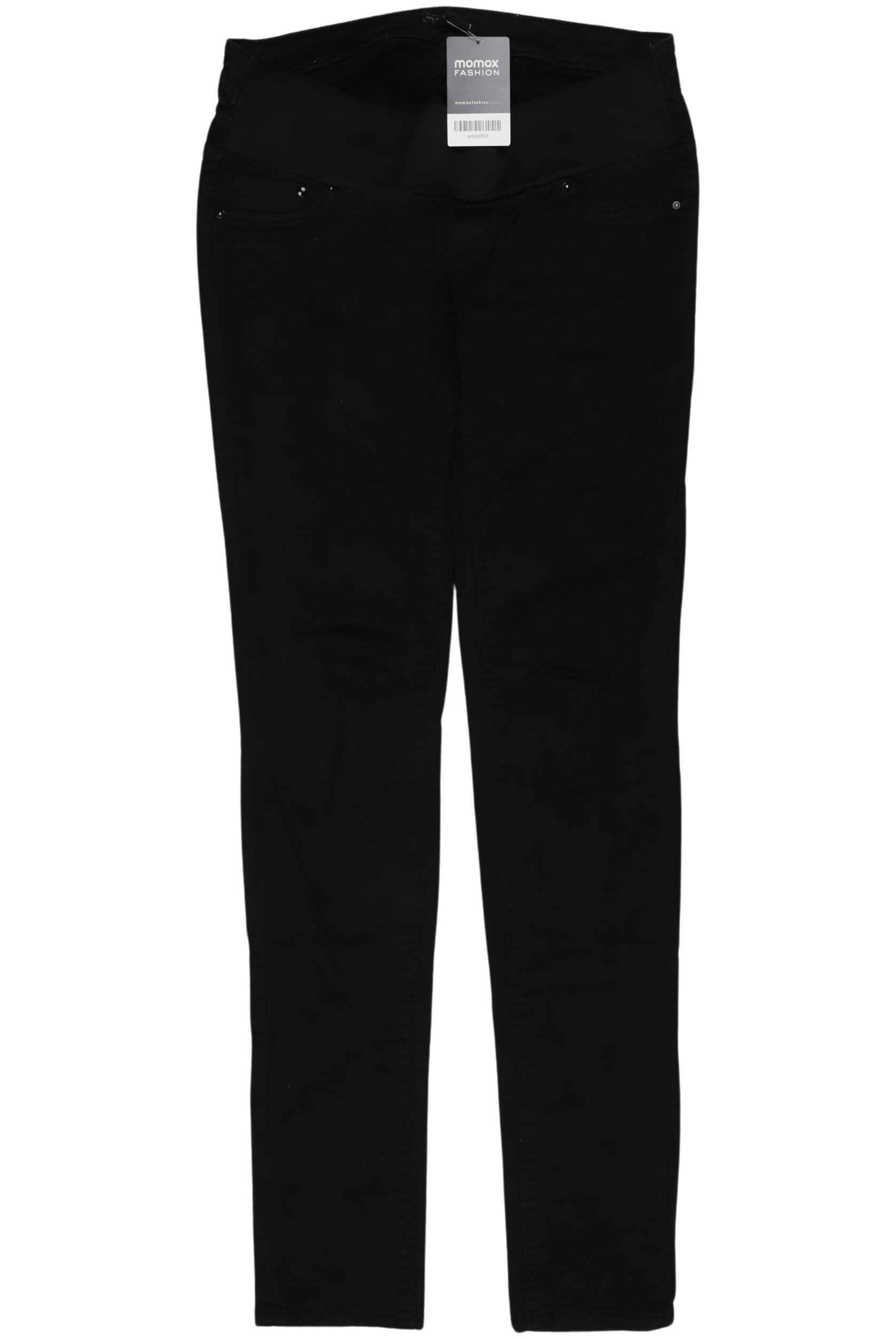 

H&M Mama Damen Stoffhose, schwarz, Gr. 38