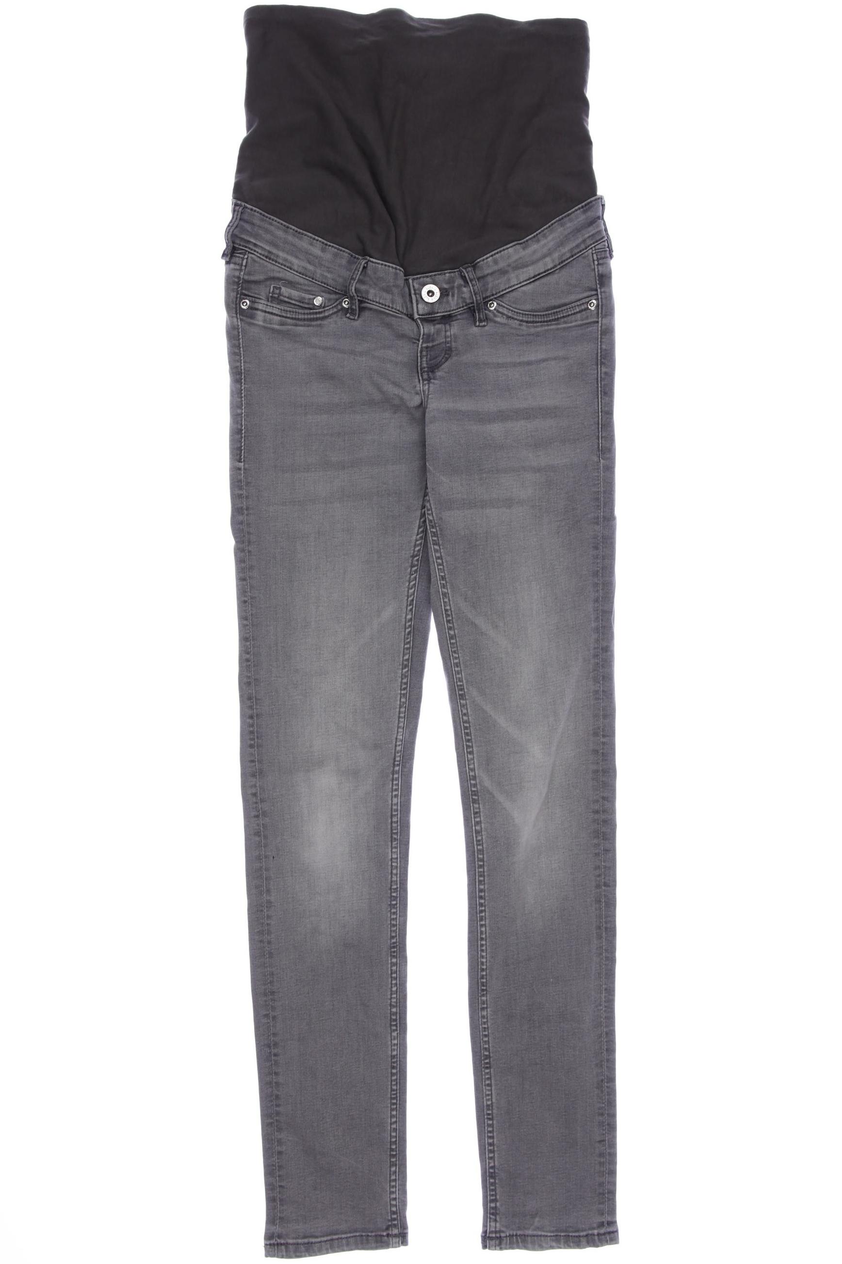 

H&M Mama Damen Jeans, grau, Gr. 34
