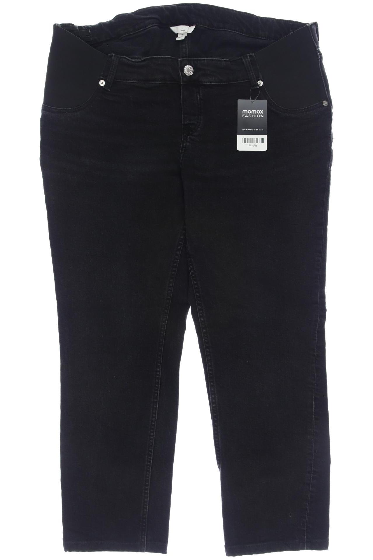

H&M Mama Damen Jeans, schwarz, Gr. 0