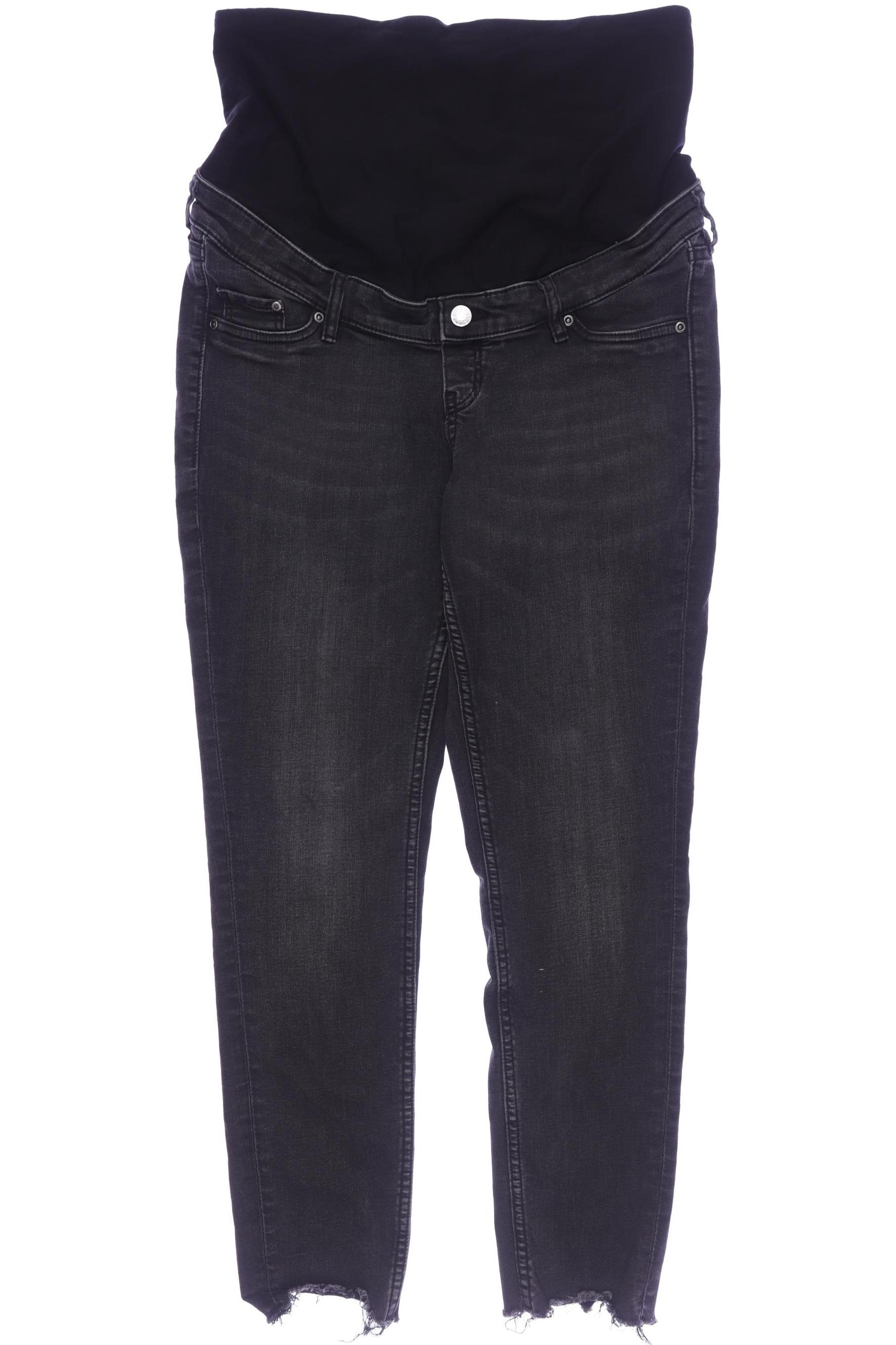 

H&M Mama Damen Jeans, schwarz, Gr. 0
