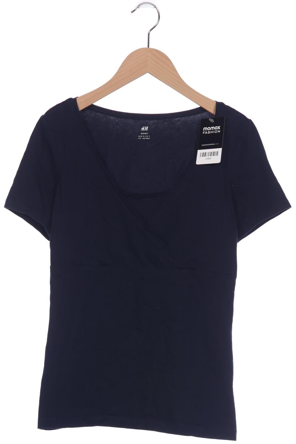 

H&M Mama Damen T-Shirt, marineblau, Gr. 36