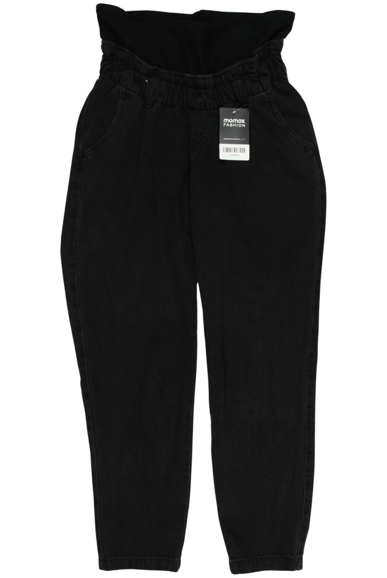 

H&M Mama Damen Jeans, schwarz, Gr. 0