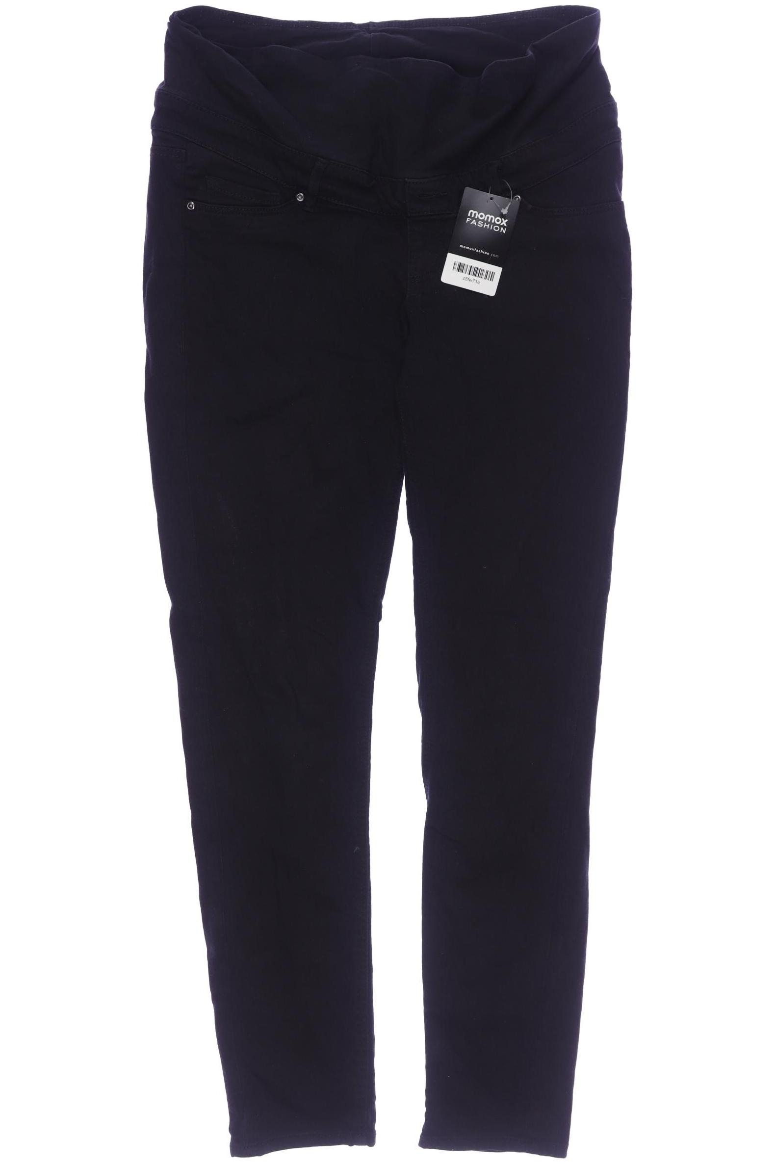 

H&M Mama Damen Stoffhose, schwarz, Gr. 0