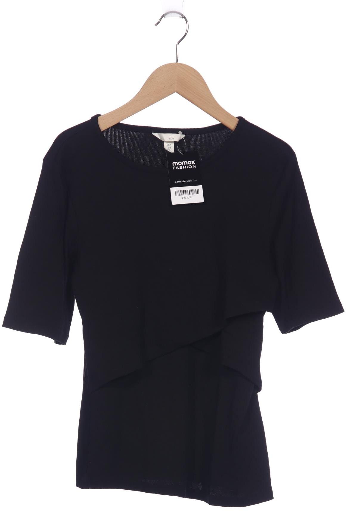 

H&M Mama Damen T-Shirt, schwarz, Gr. 38