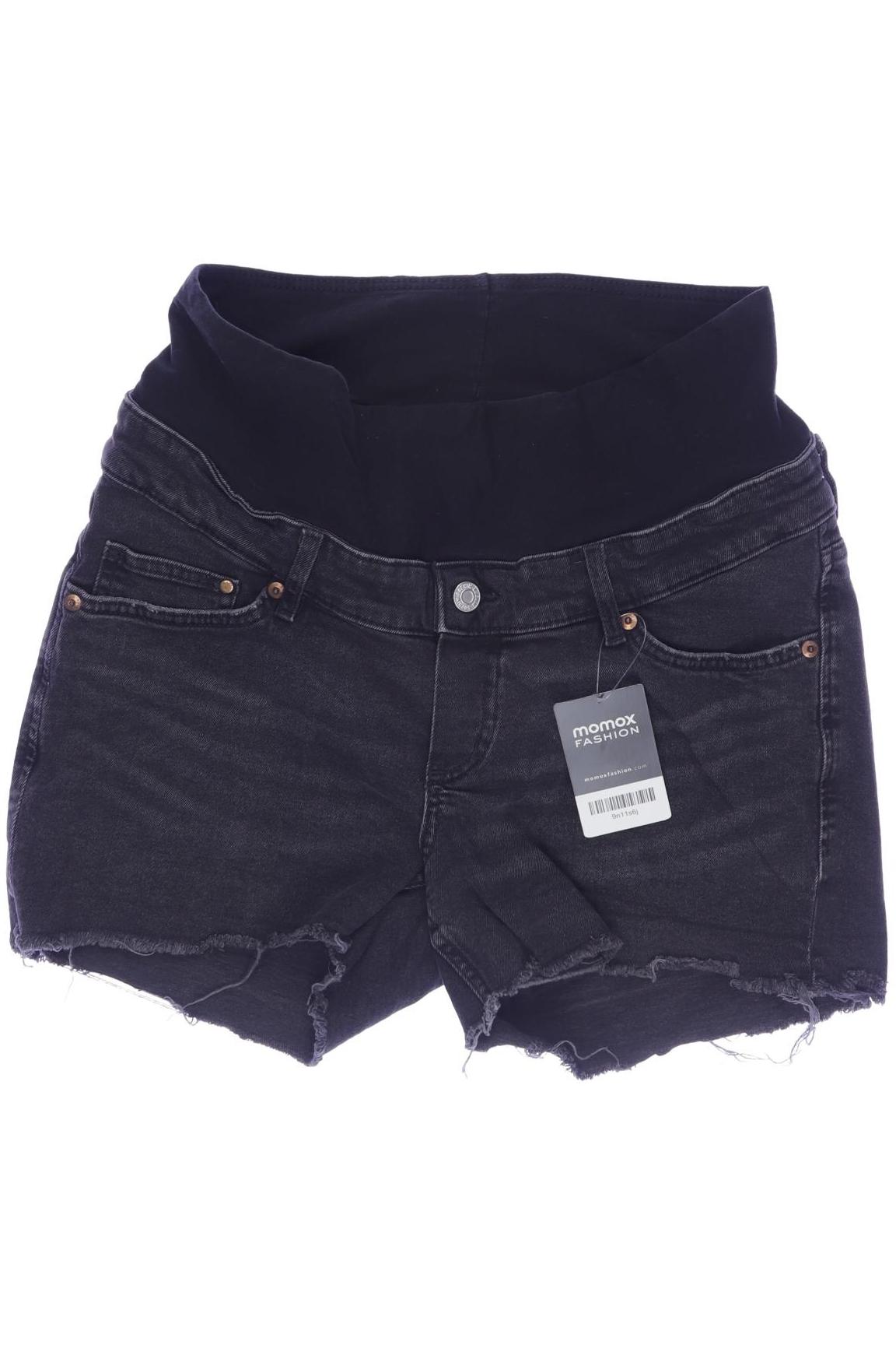 

H&M Mama Damen Shorts, schwarz, Gr. 36