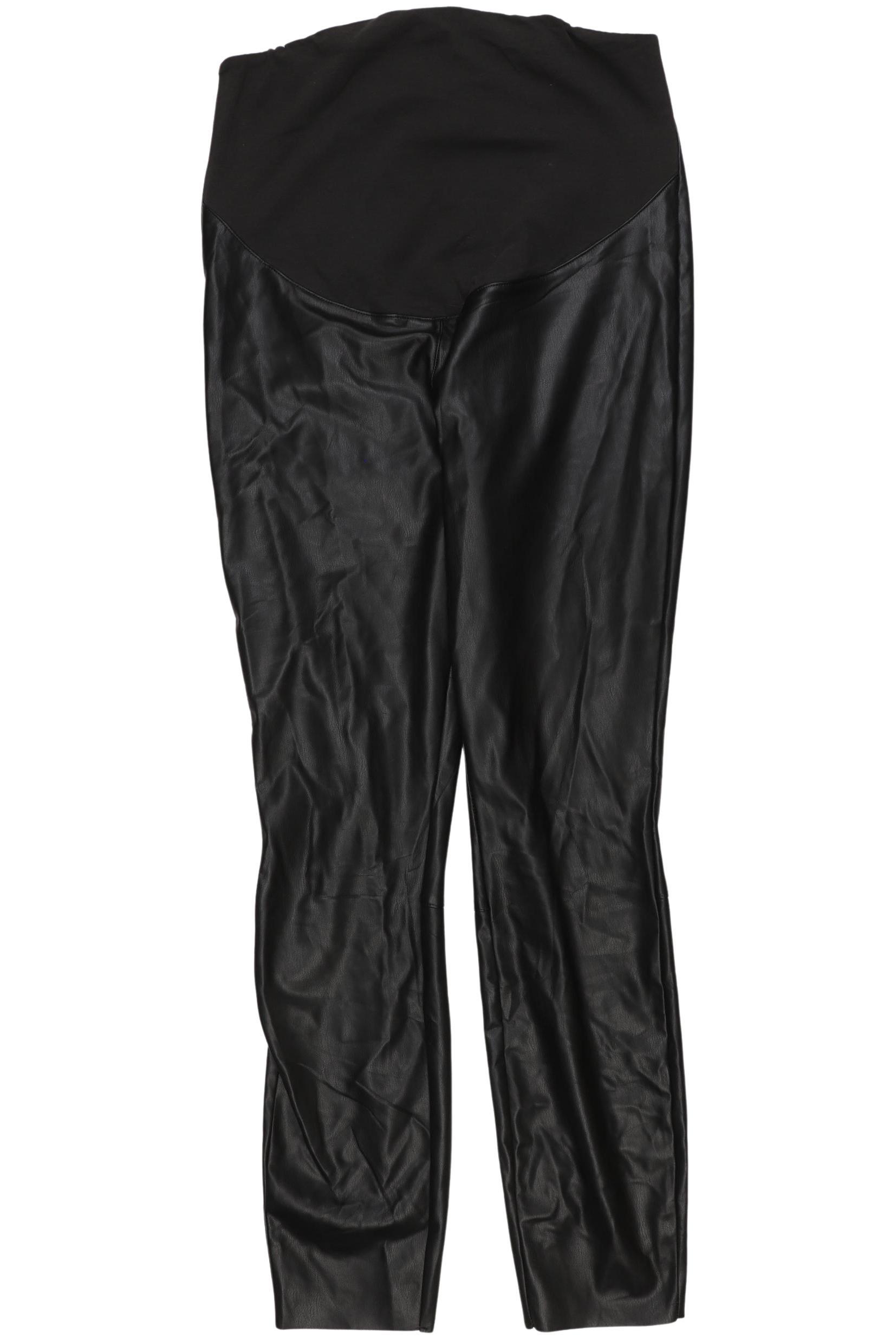 

H&M Mama Damen Stoffhose, schwarz, Gr. 0