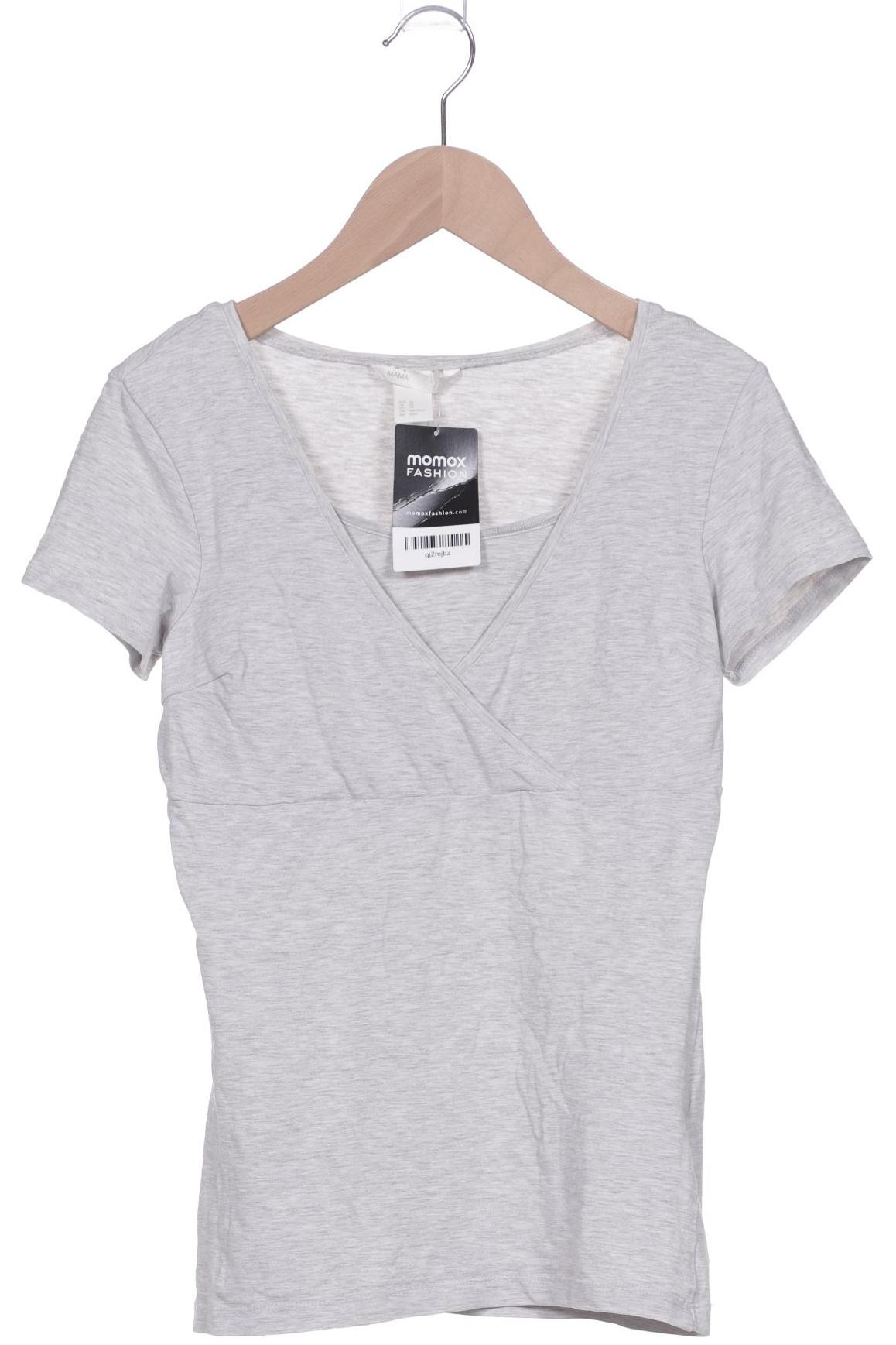 

H&M Mama Damen T-Shirt, grau, Gr. 34