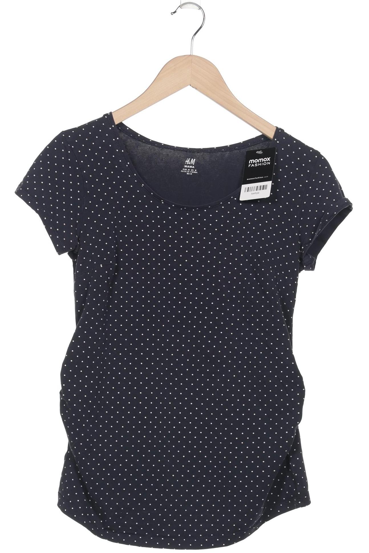 

H&M Mama Damen T-Shirt, marineblau, Gr. 38