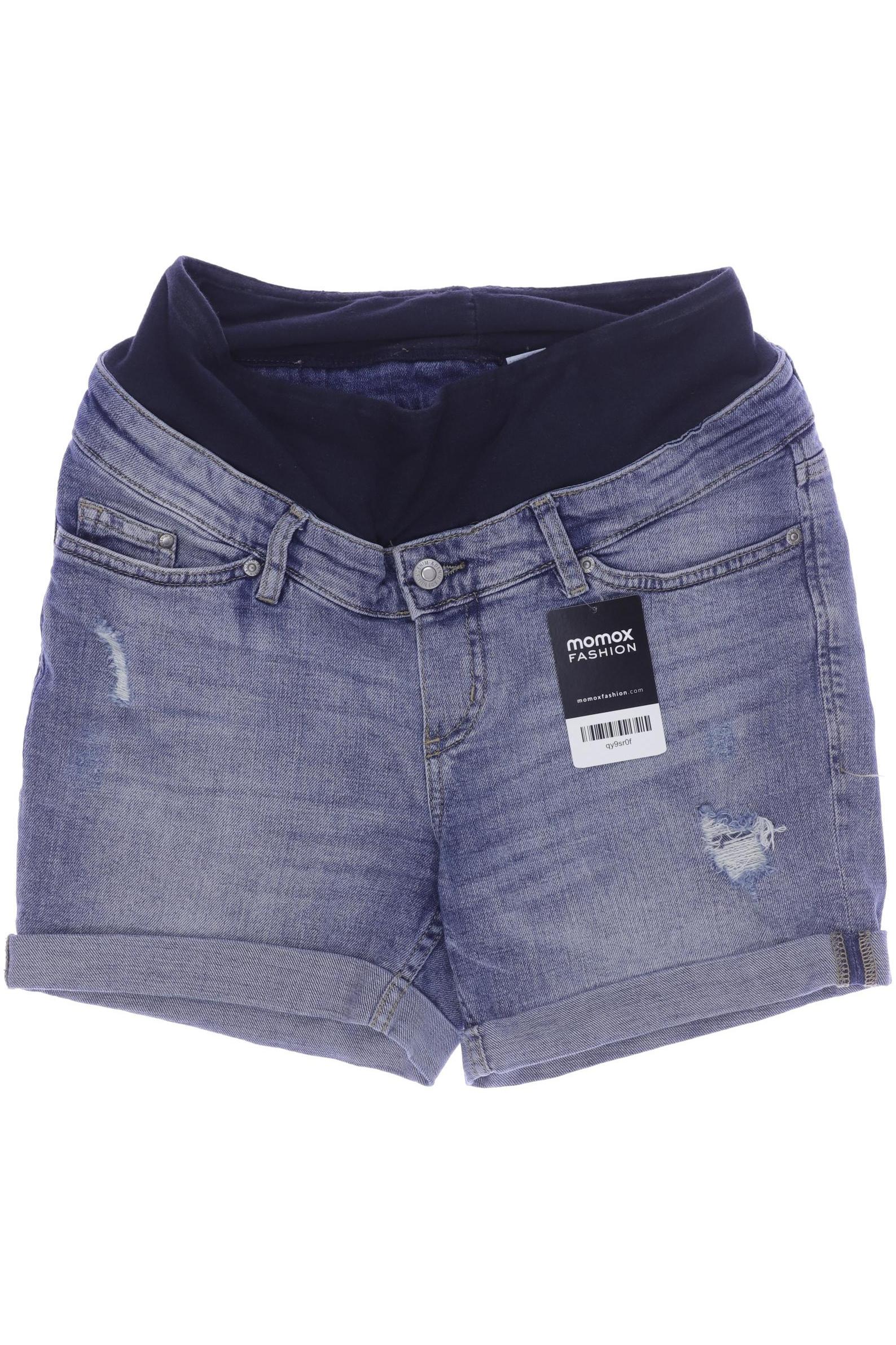 

H&M Mama Damen Shorts, blau, Gr. 34