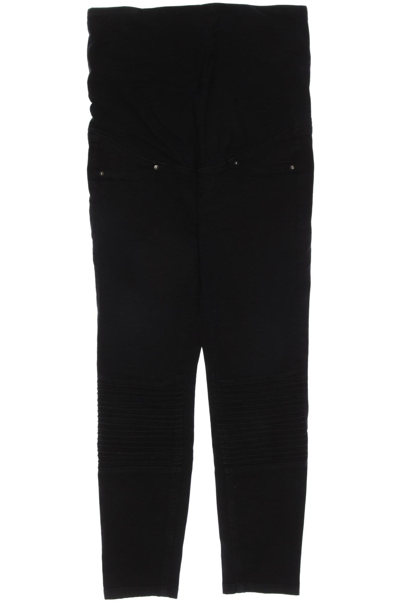 

H&M Mama Damen Jeans, schwarz