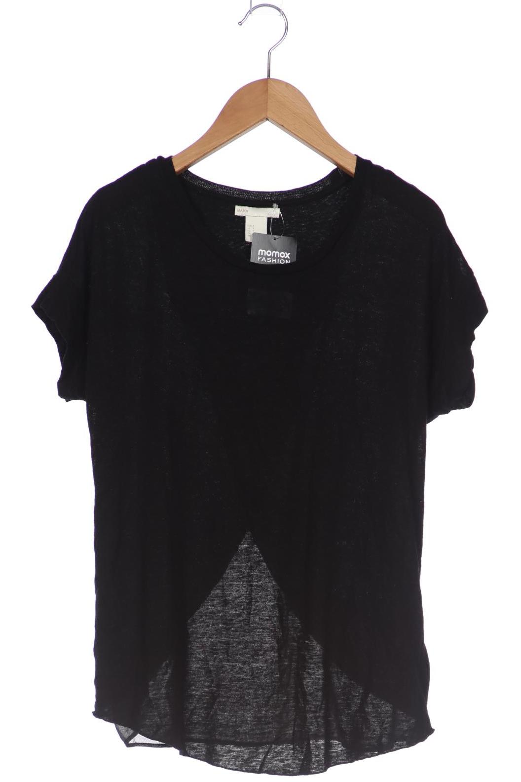 

H&M Mama Damen T-Shirt, schwarz, Gr. 36