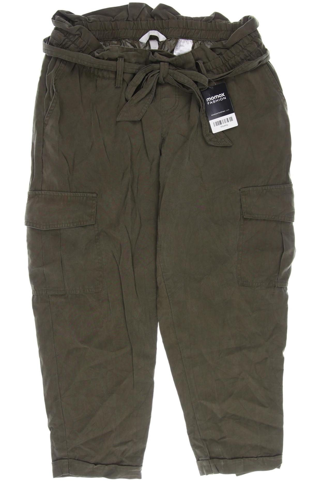 

H&M Mama Damen Stoffhose, grün, Gr. 42