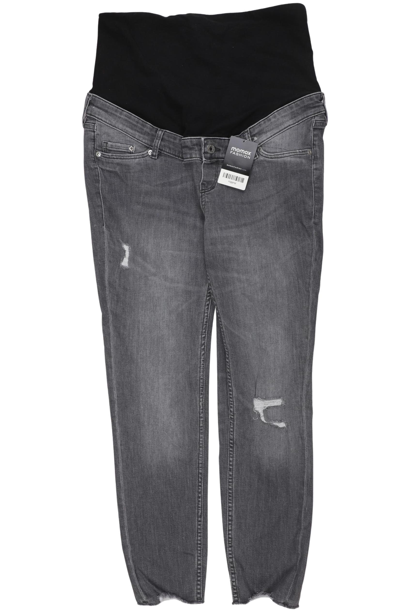 

H&M Mama Damen Jeans, grau, Gr. 0