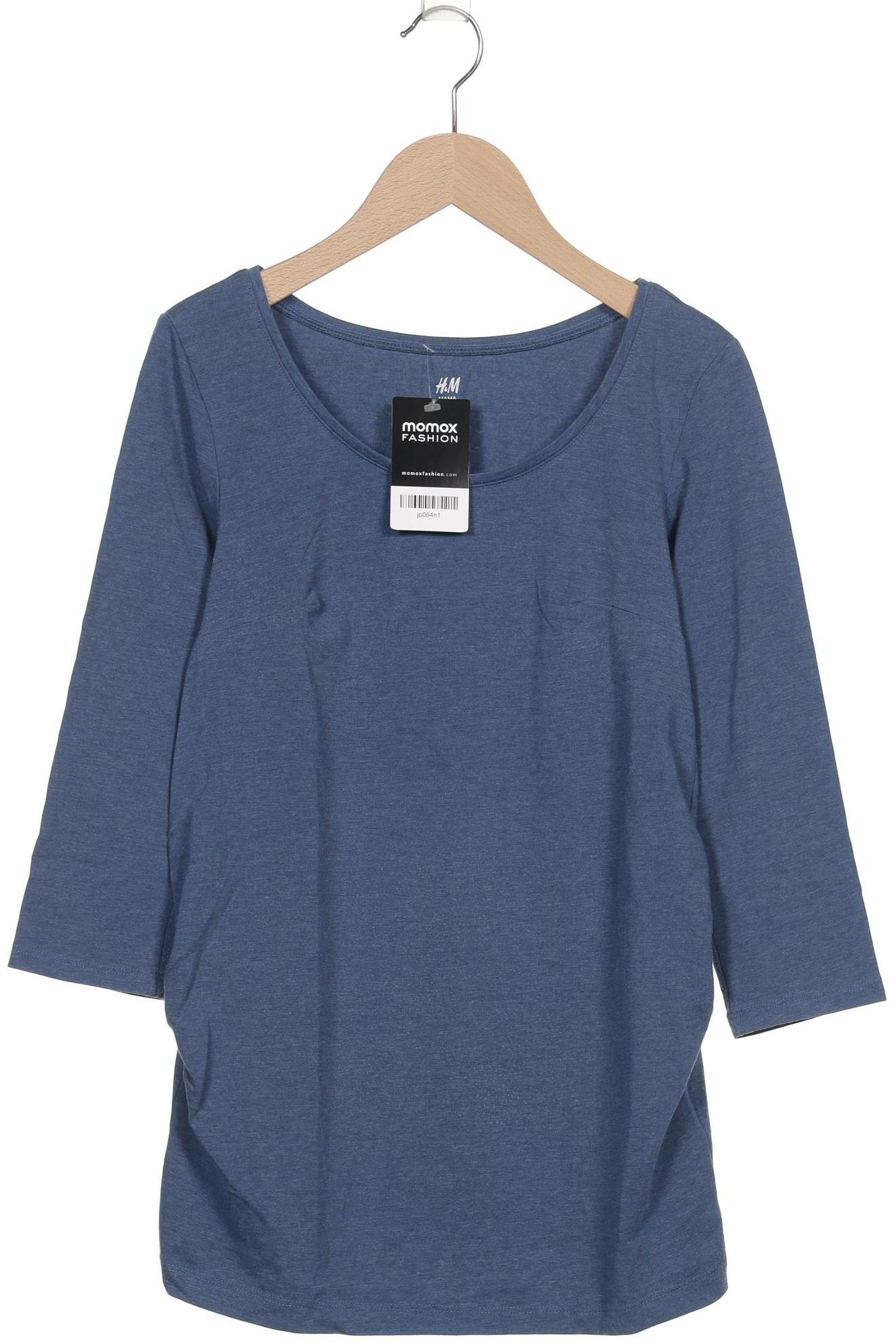 

H&M Mama Damen Langarmshirt, marineblau, Gr. 36