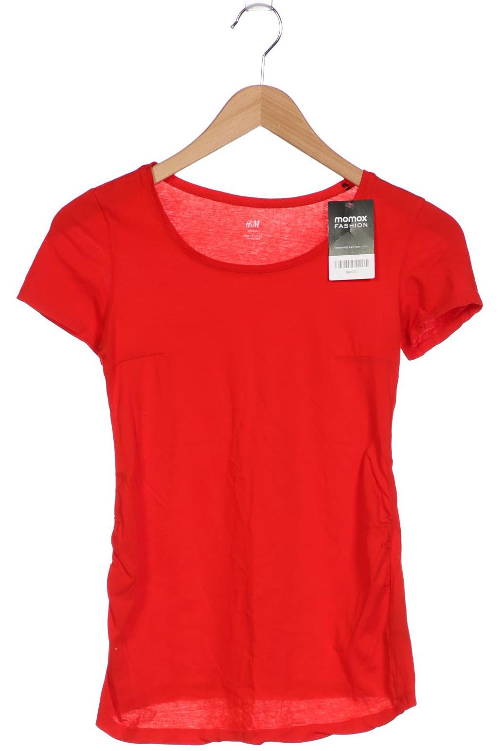

H&M Mama Damen T-Shirt, rot, Gr. 34