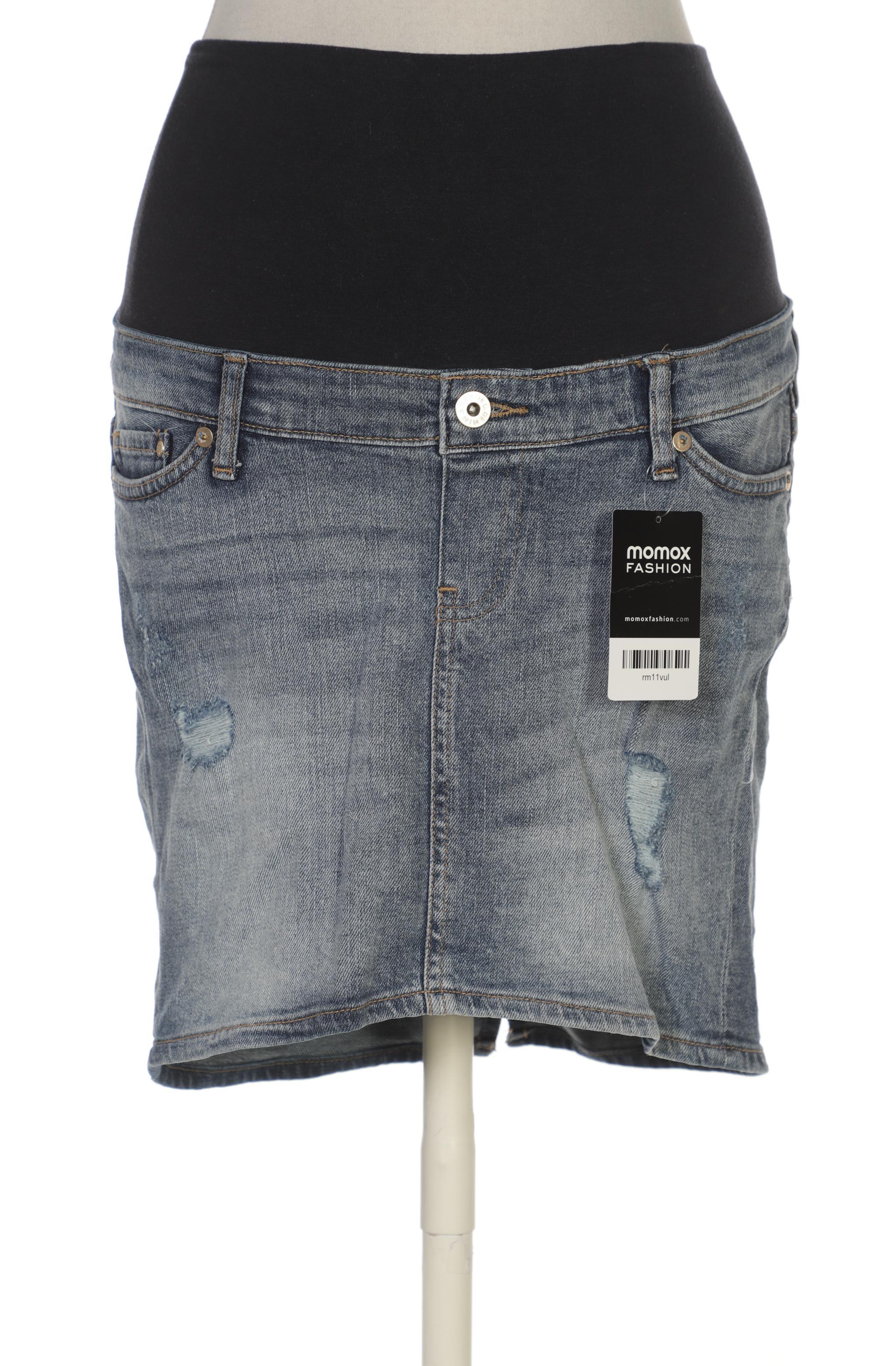 

H&M Mama Damen Rock, blau, Gr. 34