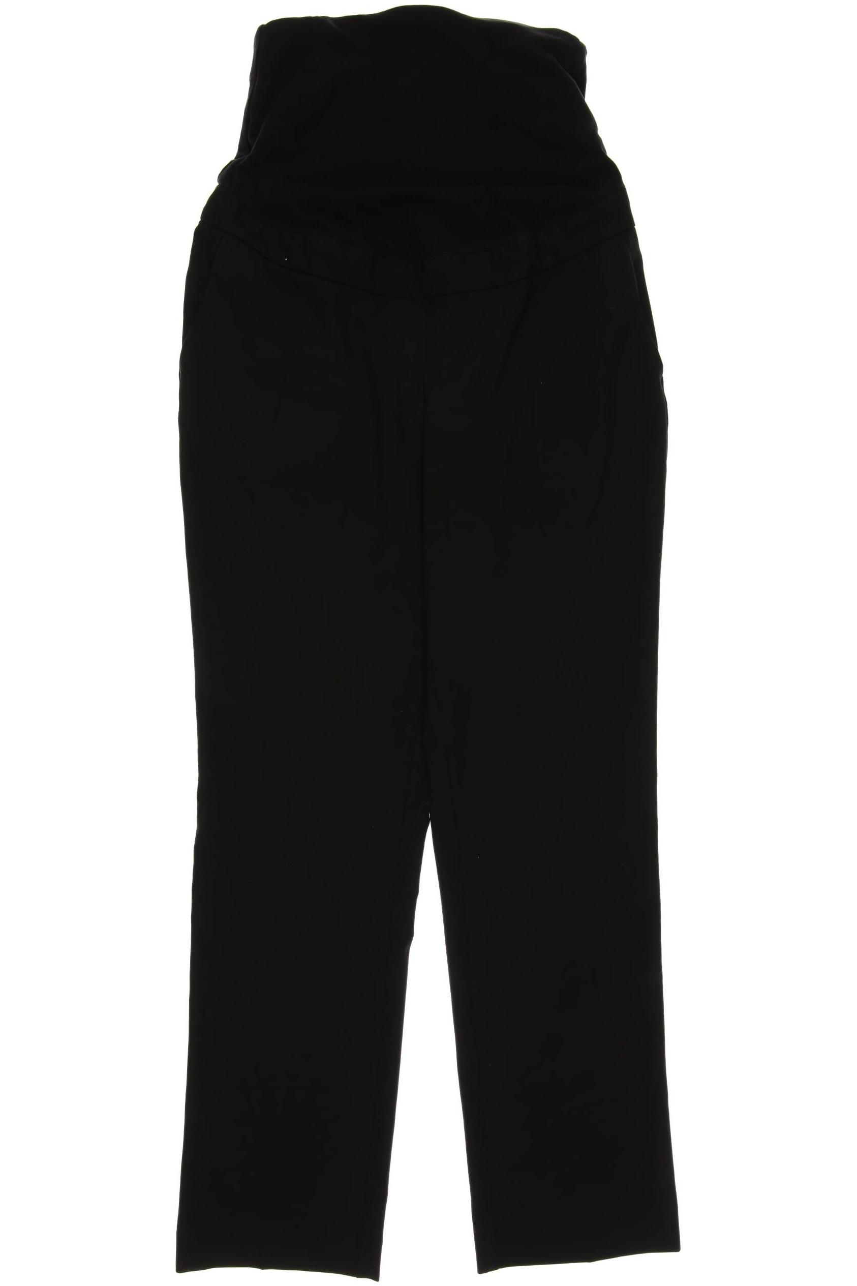 

H&M Mama Damen Stoffhose, schwarz, Gr. 0