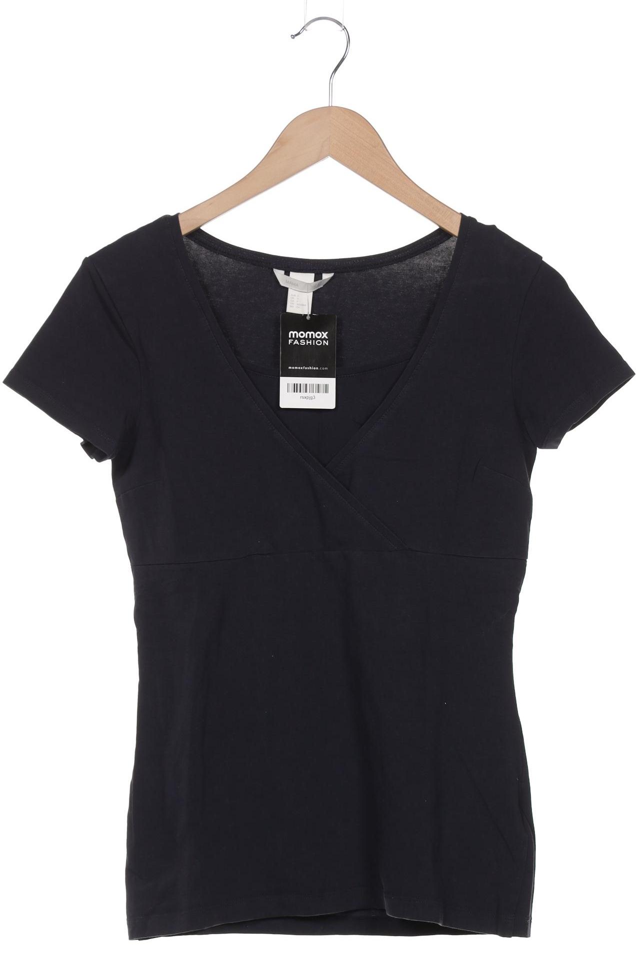 

H&M Mama Damen T-Shirt, marineblau, Gr. 36